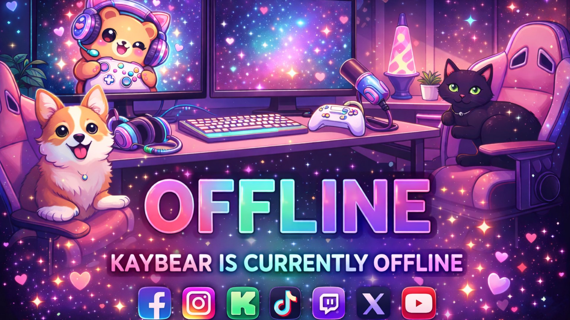 KayBearVibes Offline Background