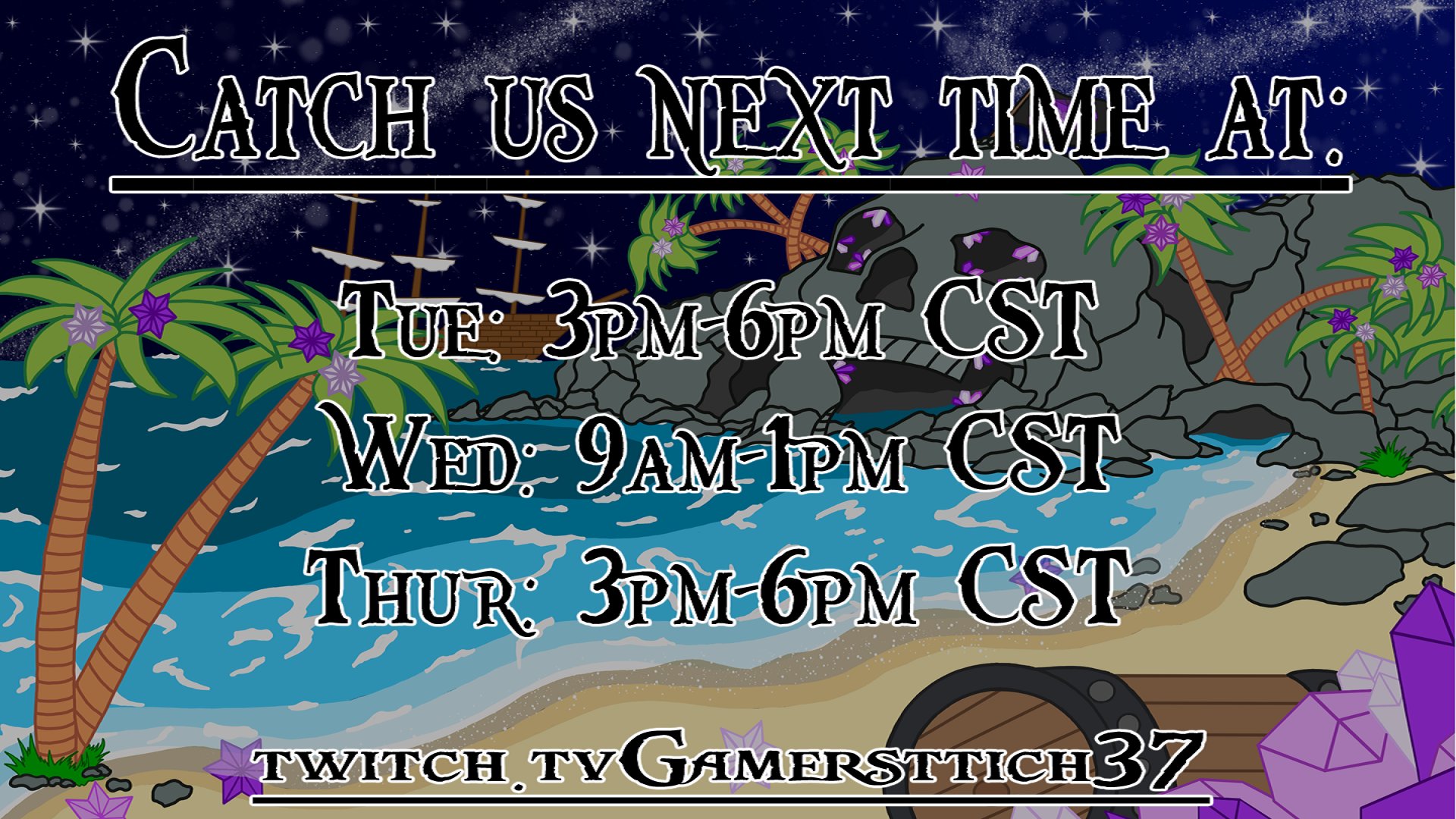 GamerStitch37 Offline Background
