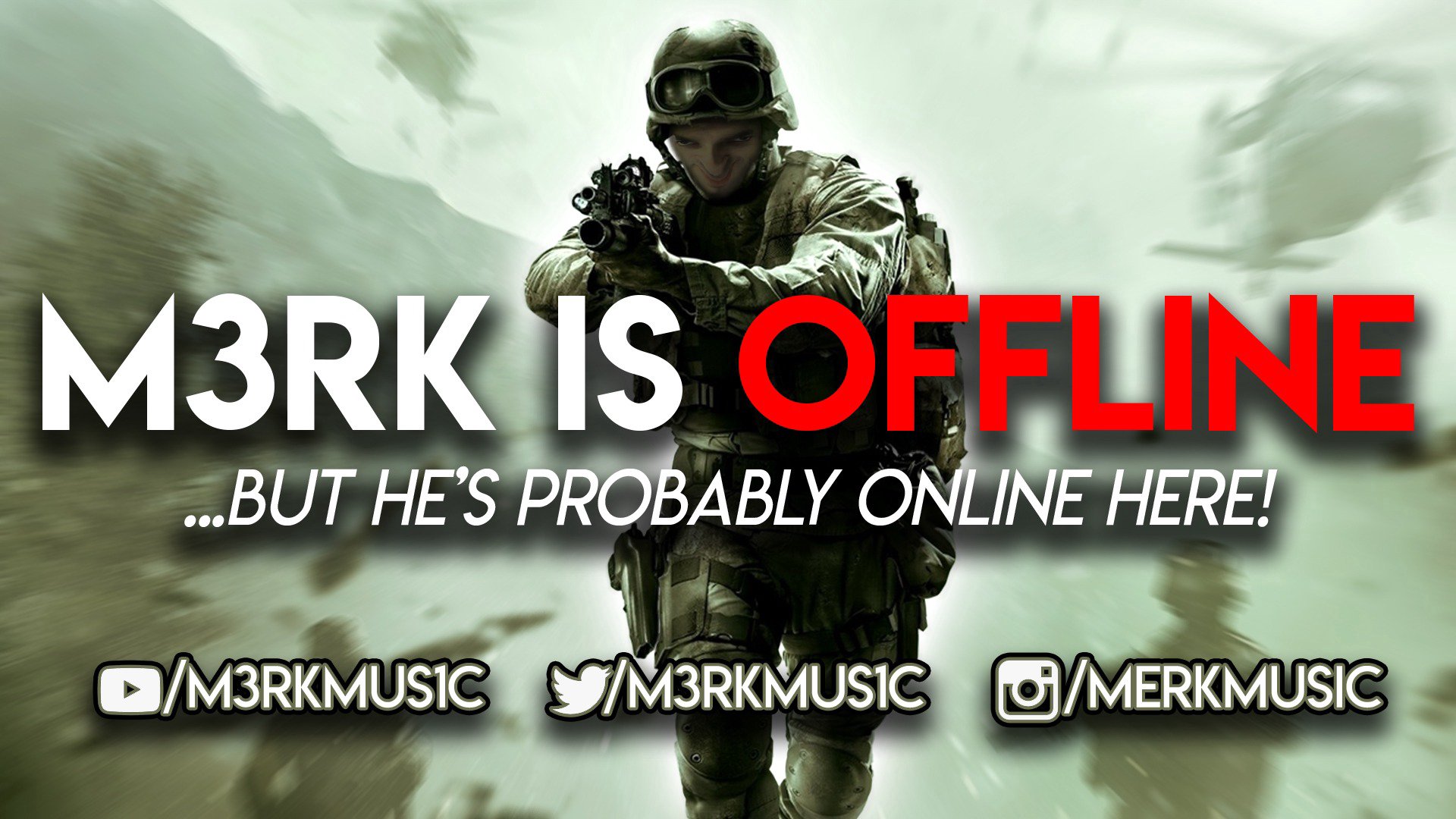 M3RKMUS1C Offline Background