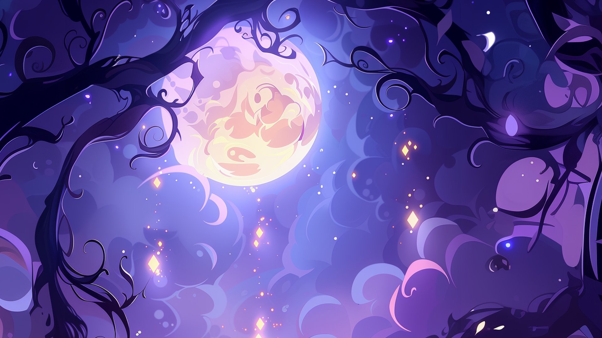 NathairaMoon Offline Background