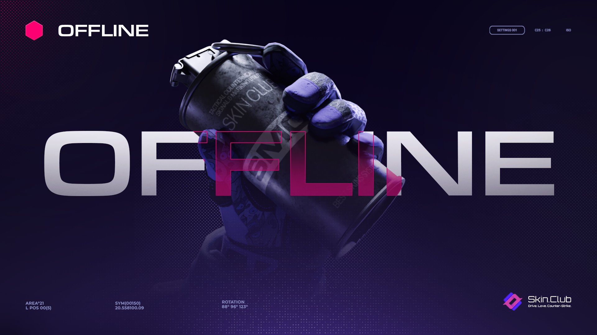 SkinClubTV Offline Background