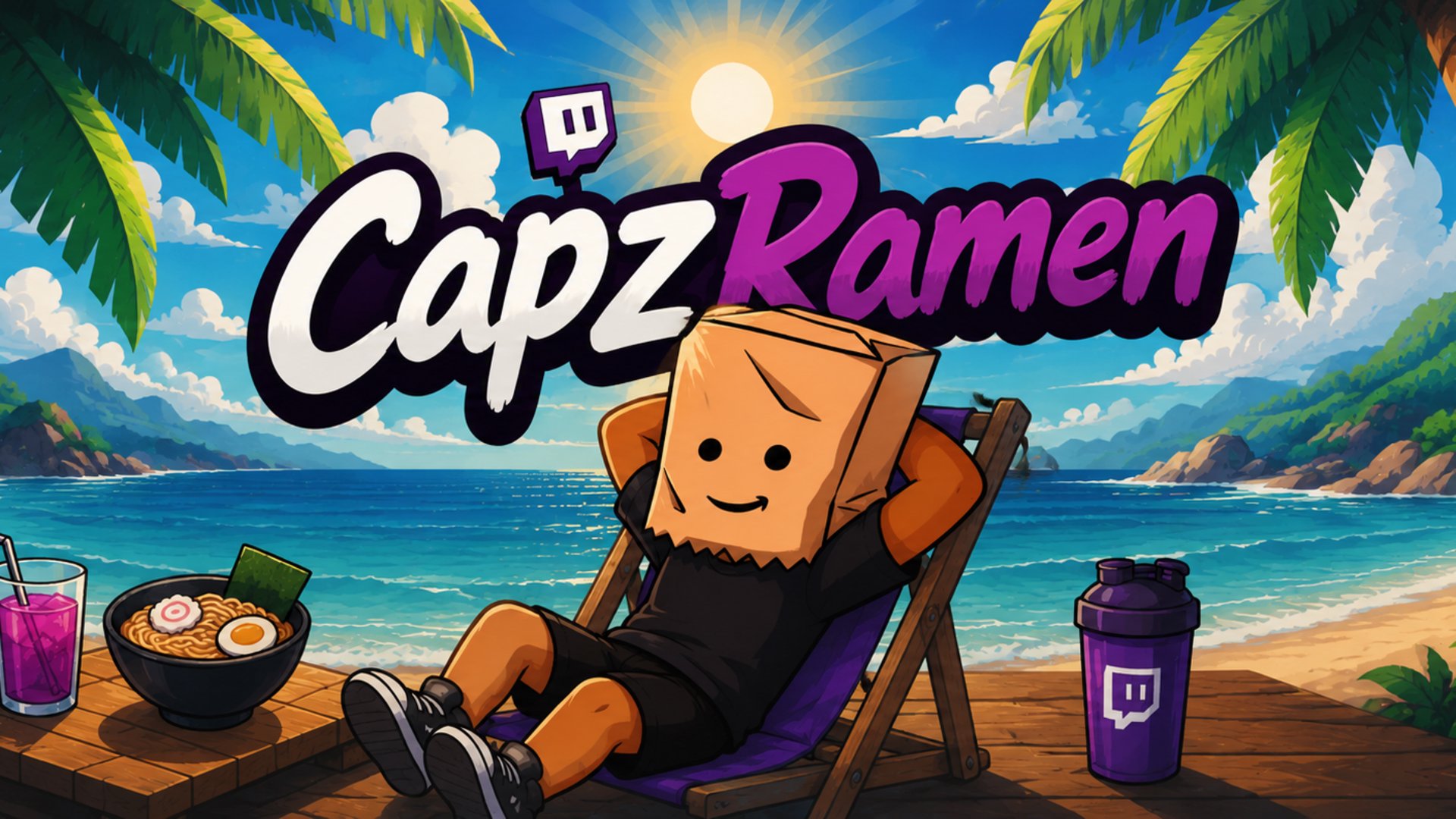 CapzRamen Offline Background