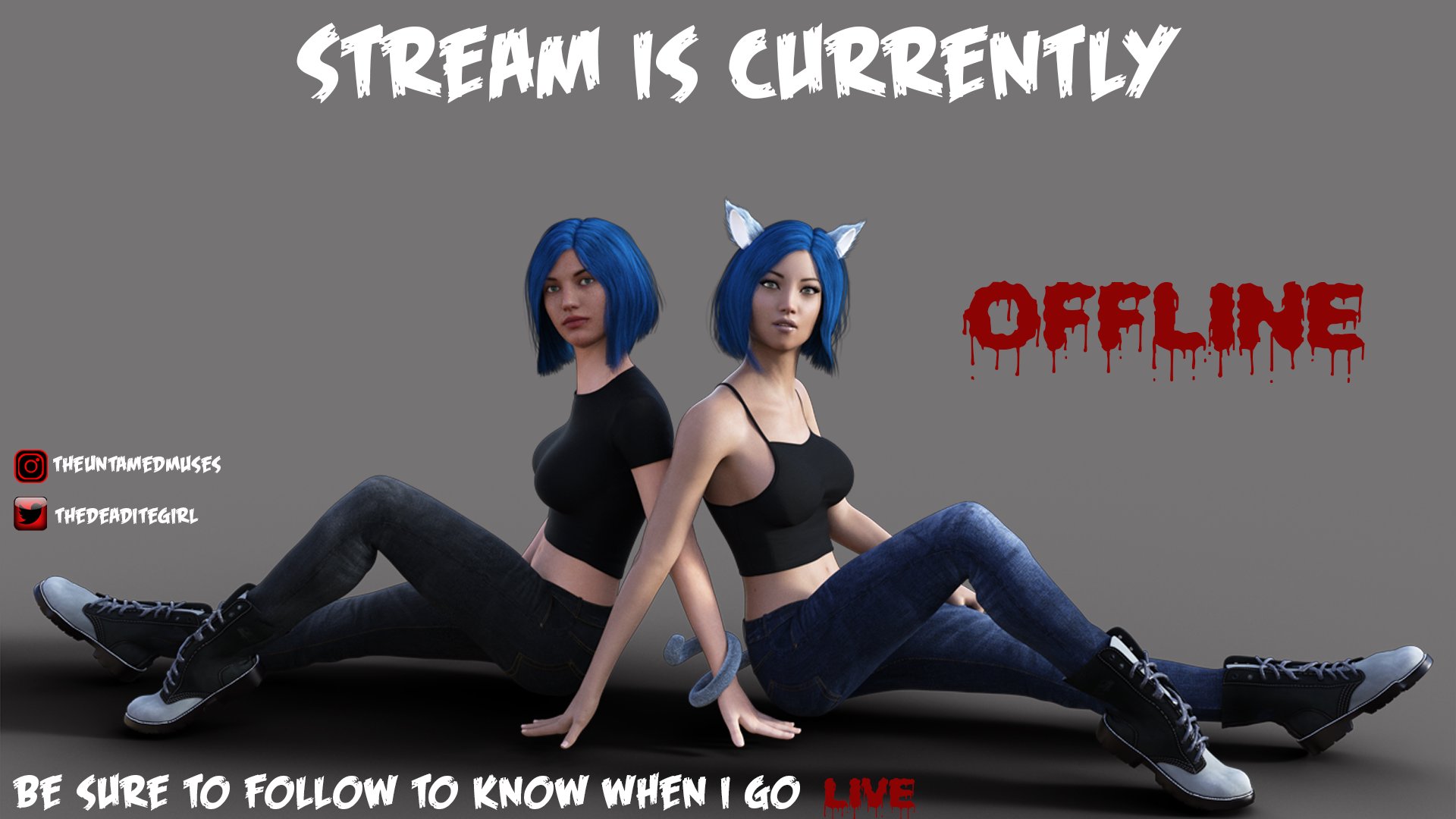 DeaditeGirl Offline Background