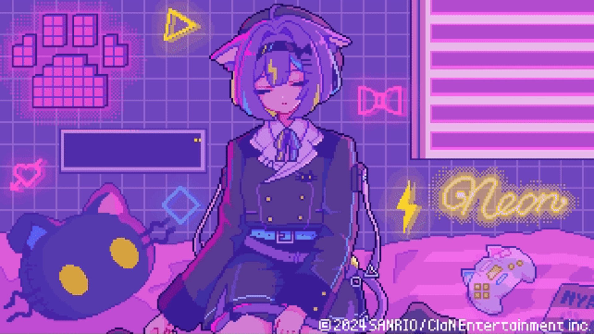 若魔影ネオン Offline Background