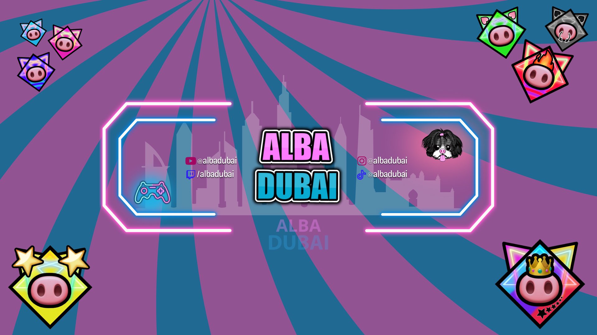 AlbaDubai Offline Background