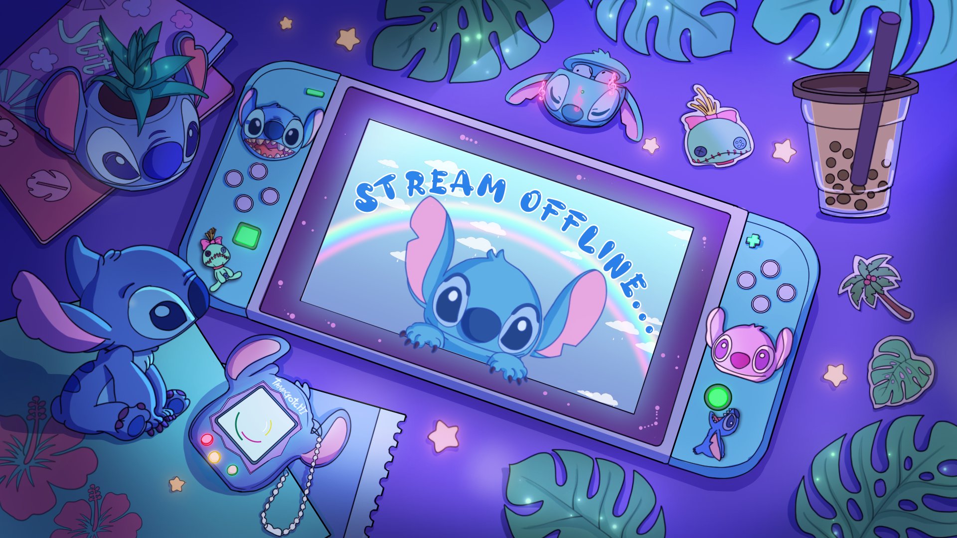 MoonlitMalice_96 Offline Background