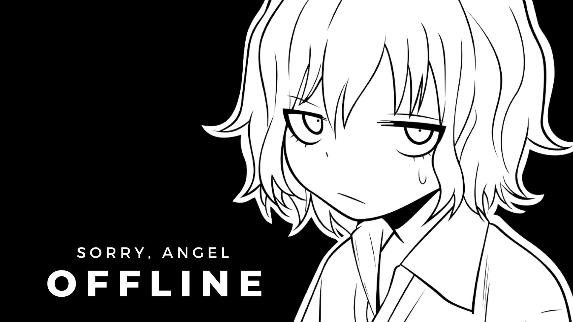 sadlyangel Offline Background