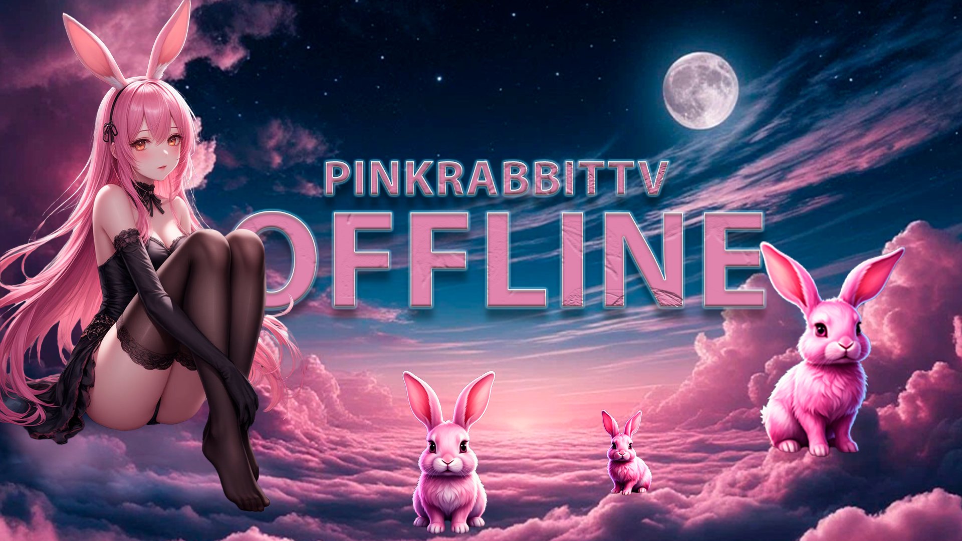PinkRabbittv Offline Background