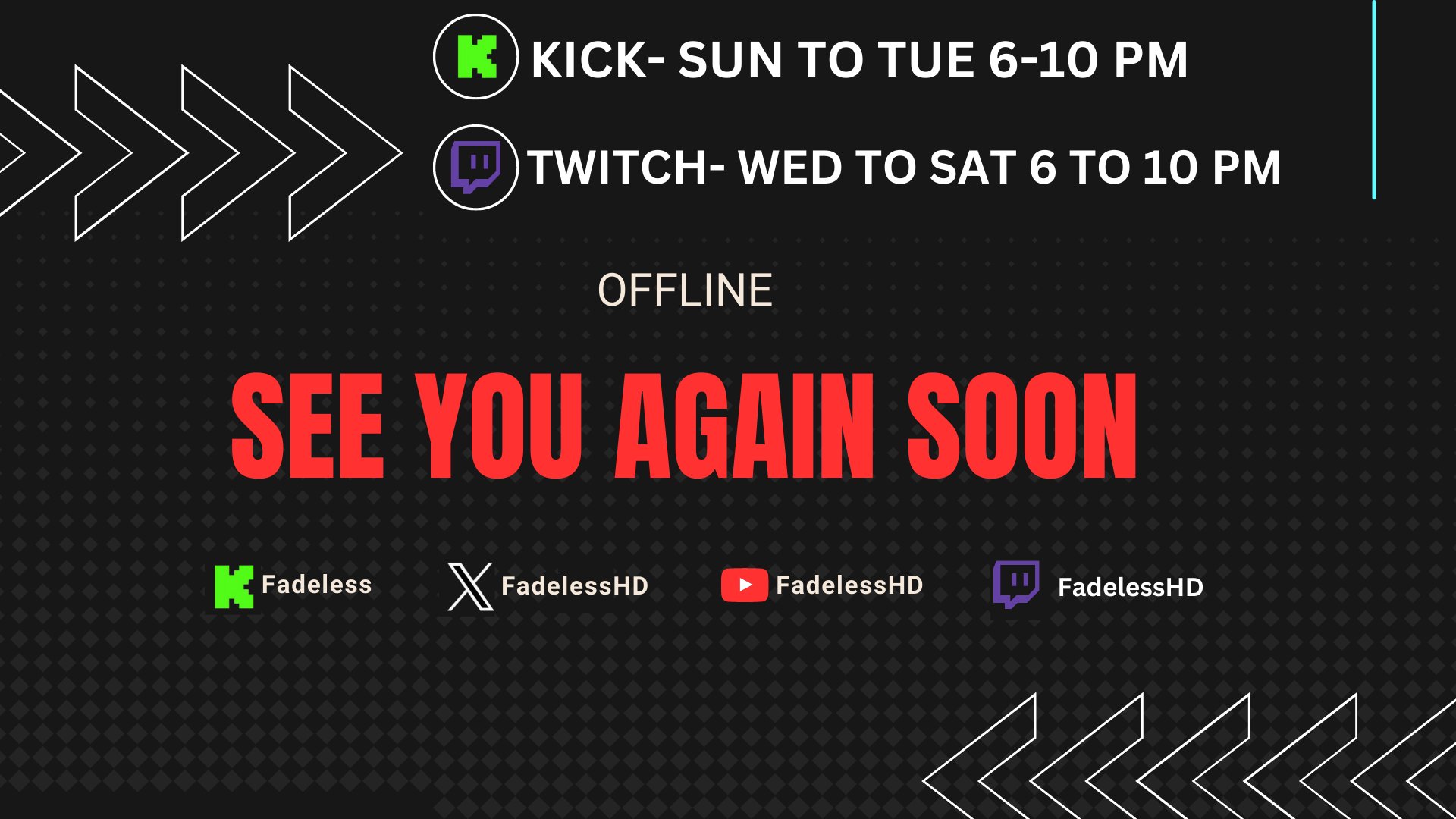 FadeLessHD Offline Background