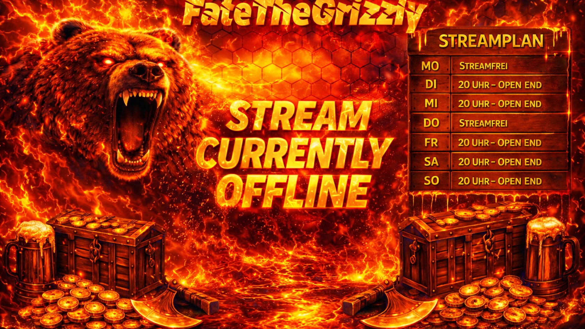 FateTheGrizzly Offline Background