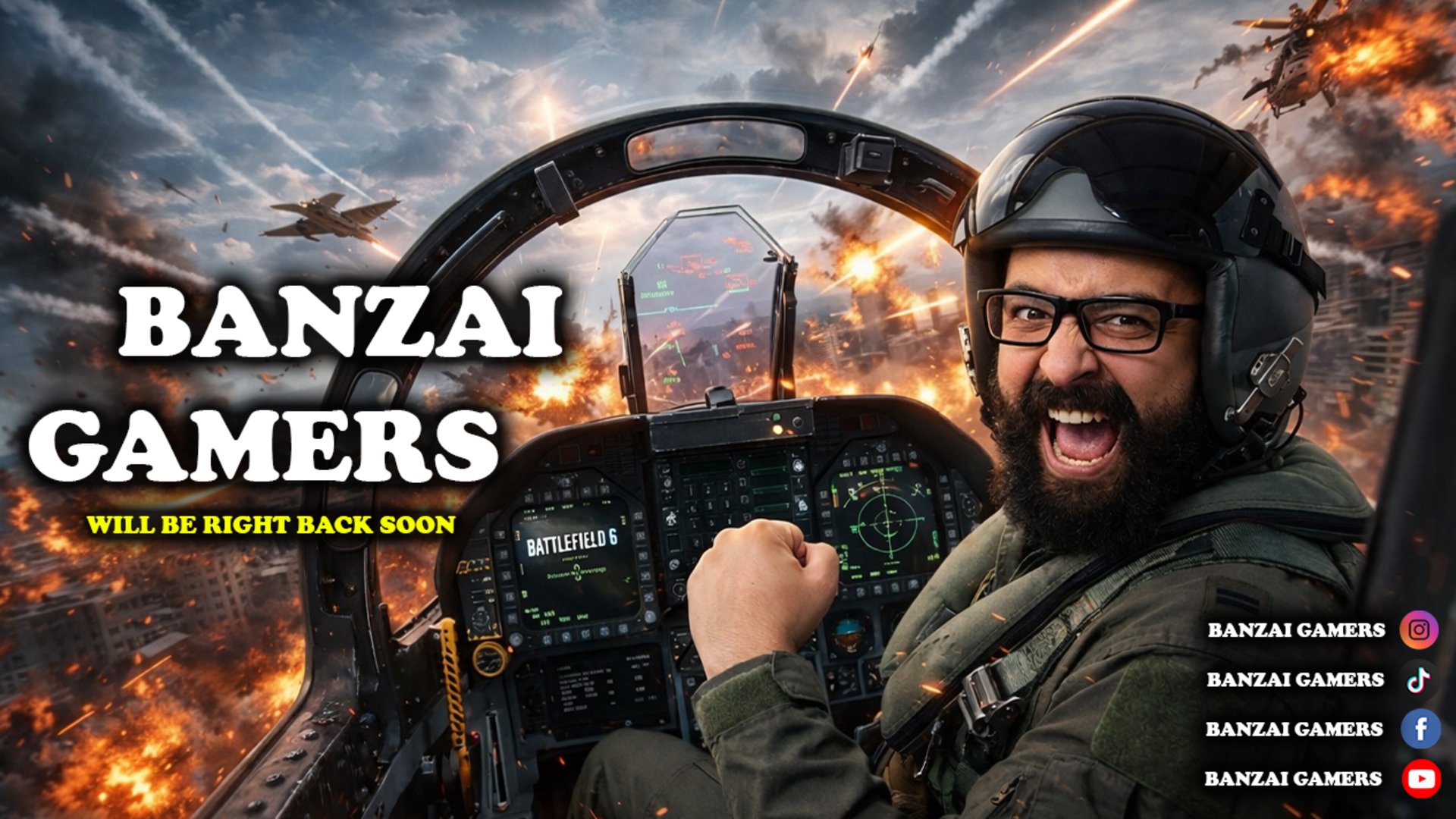 BanzaiGamers Offline Background