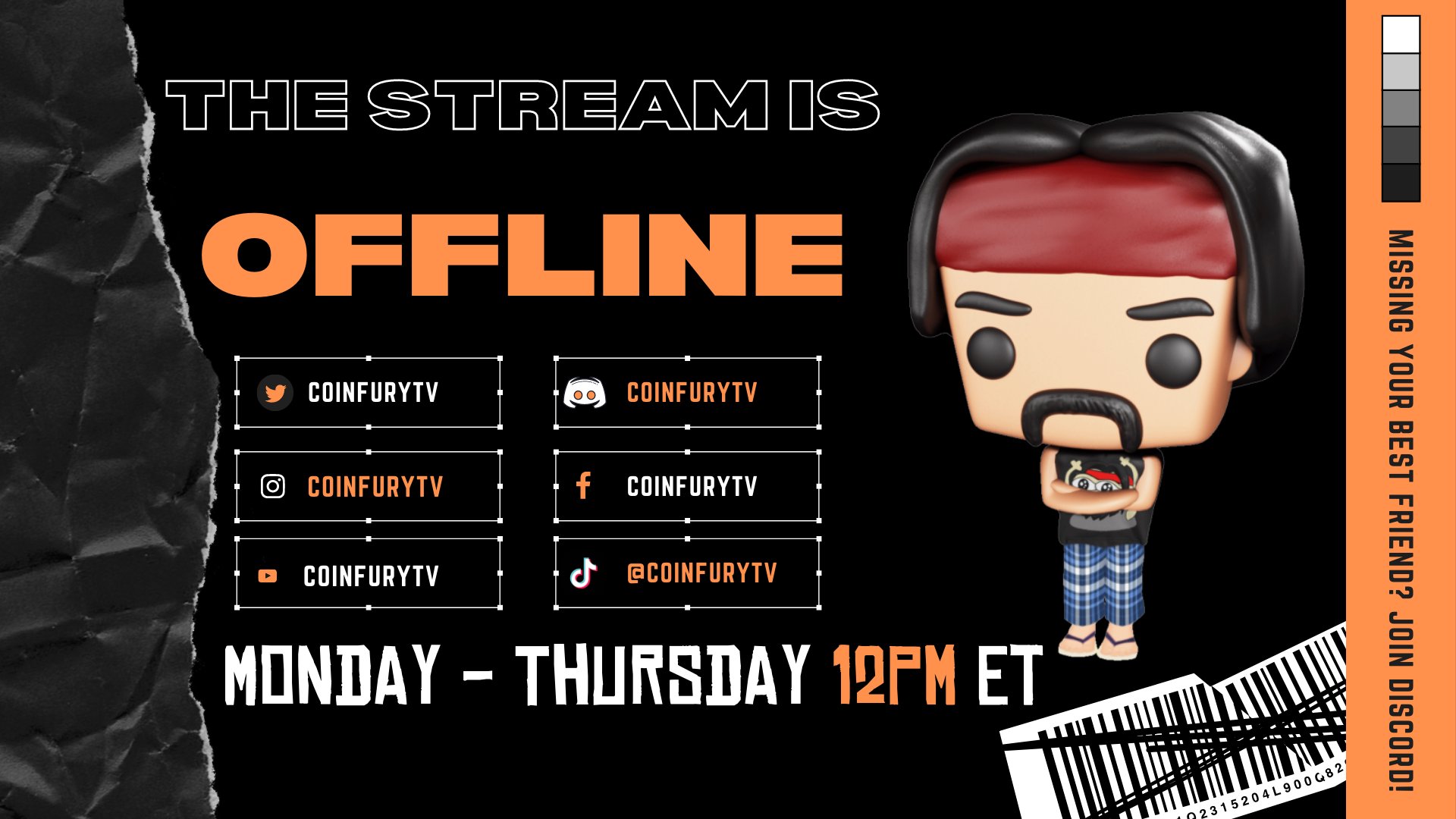 coinfurytv Offline Background