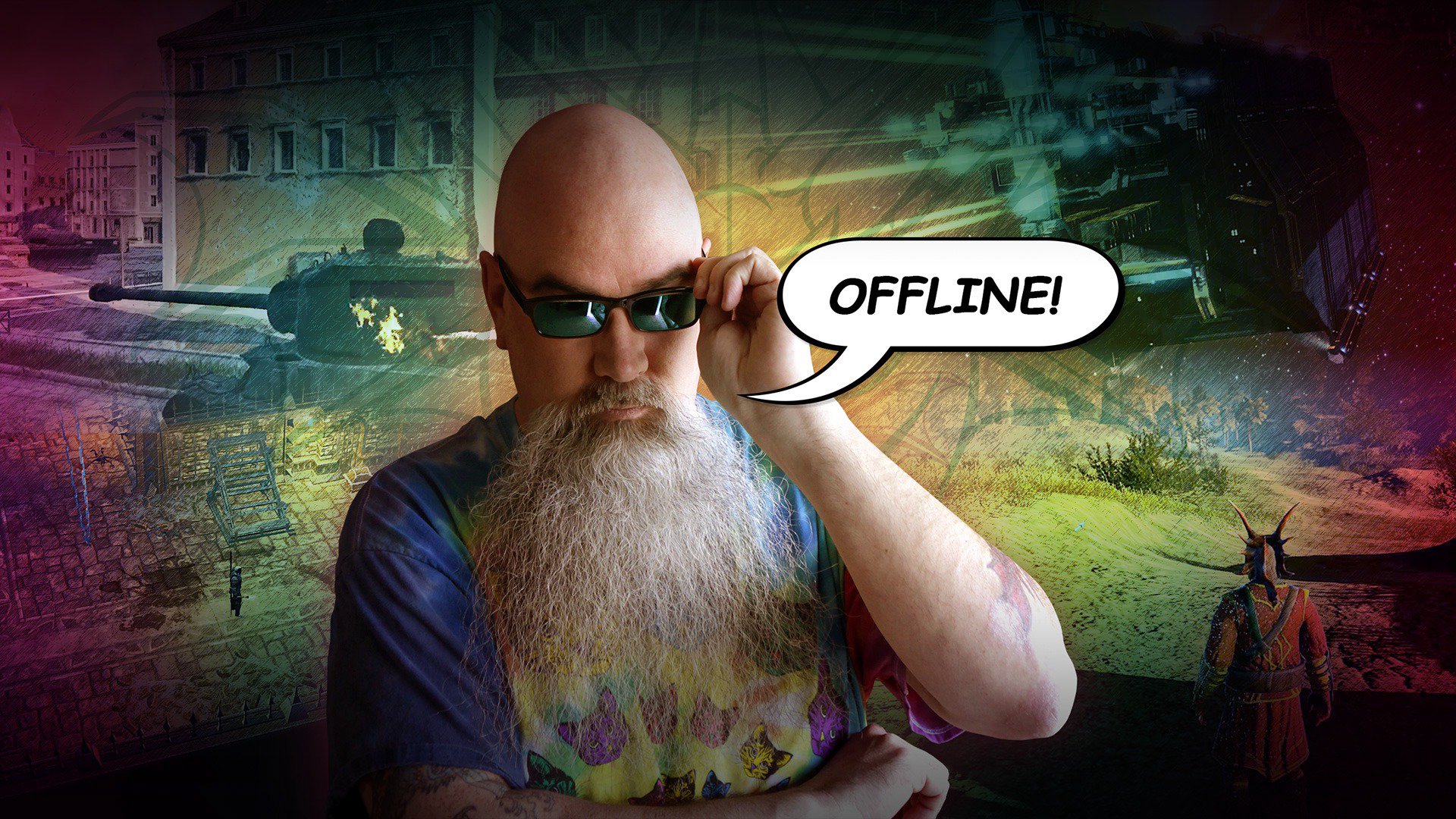 MarkeeDragon Offline Background