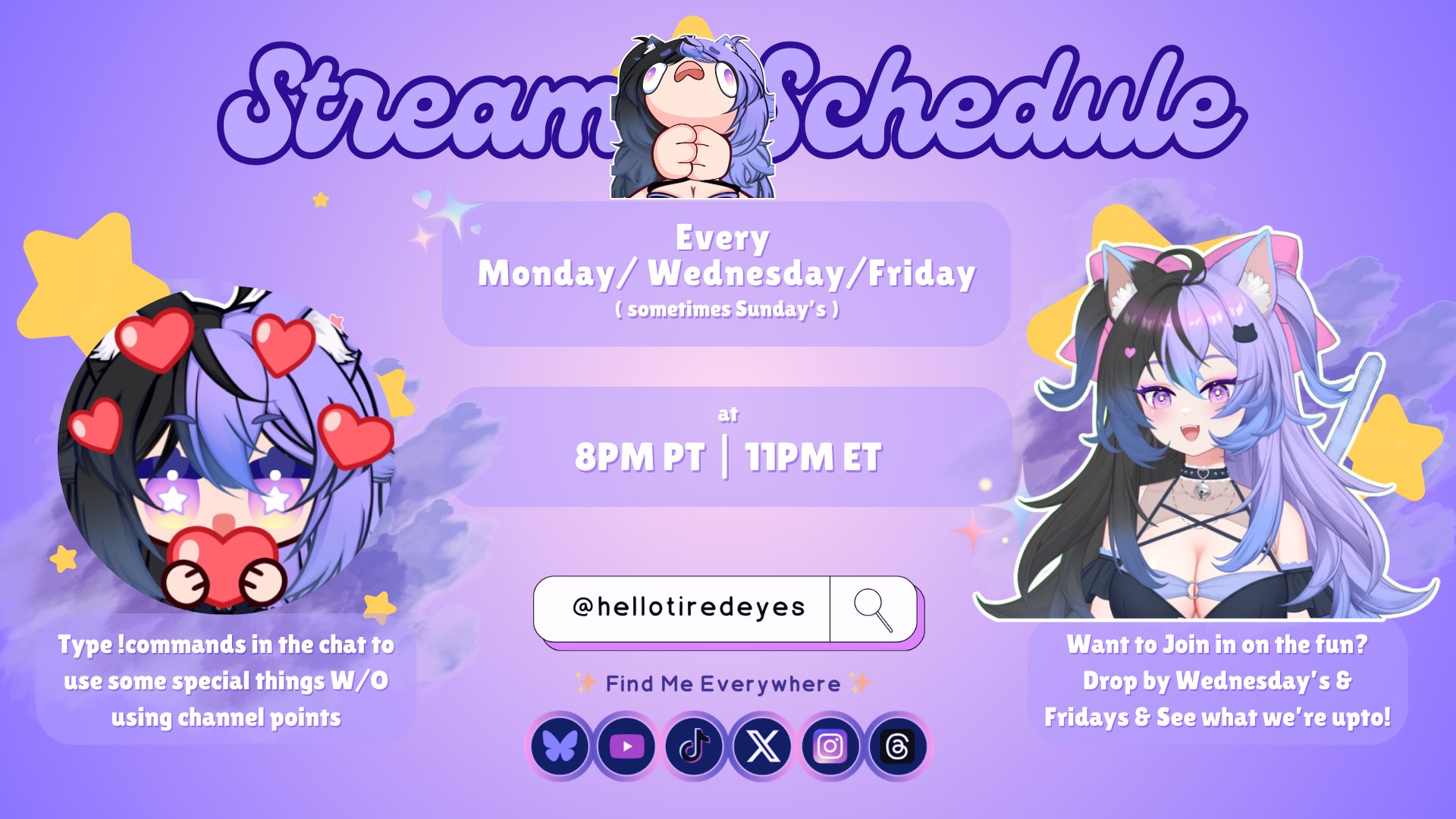 HelloTiredEyes Offline Background