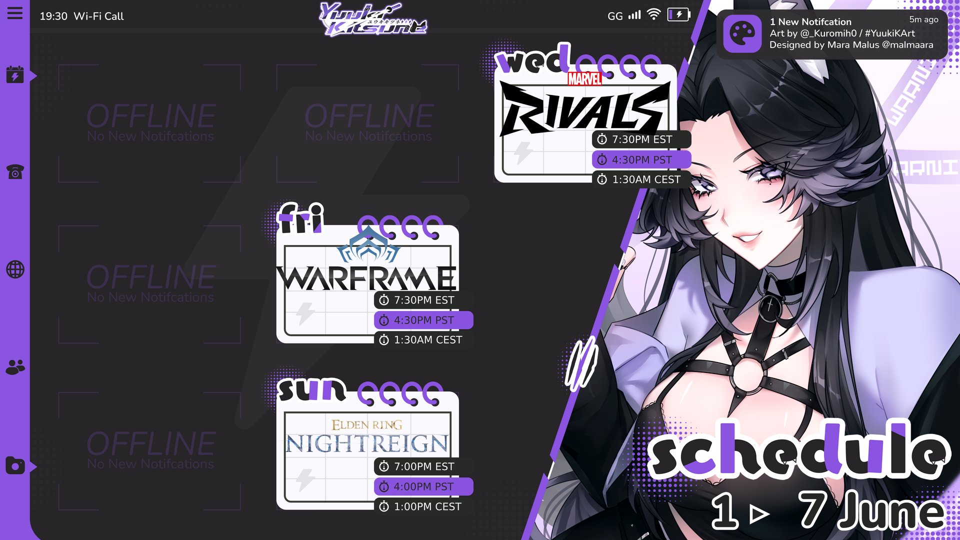 Yuuki_Kitsune Offline Background