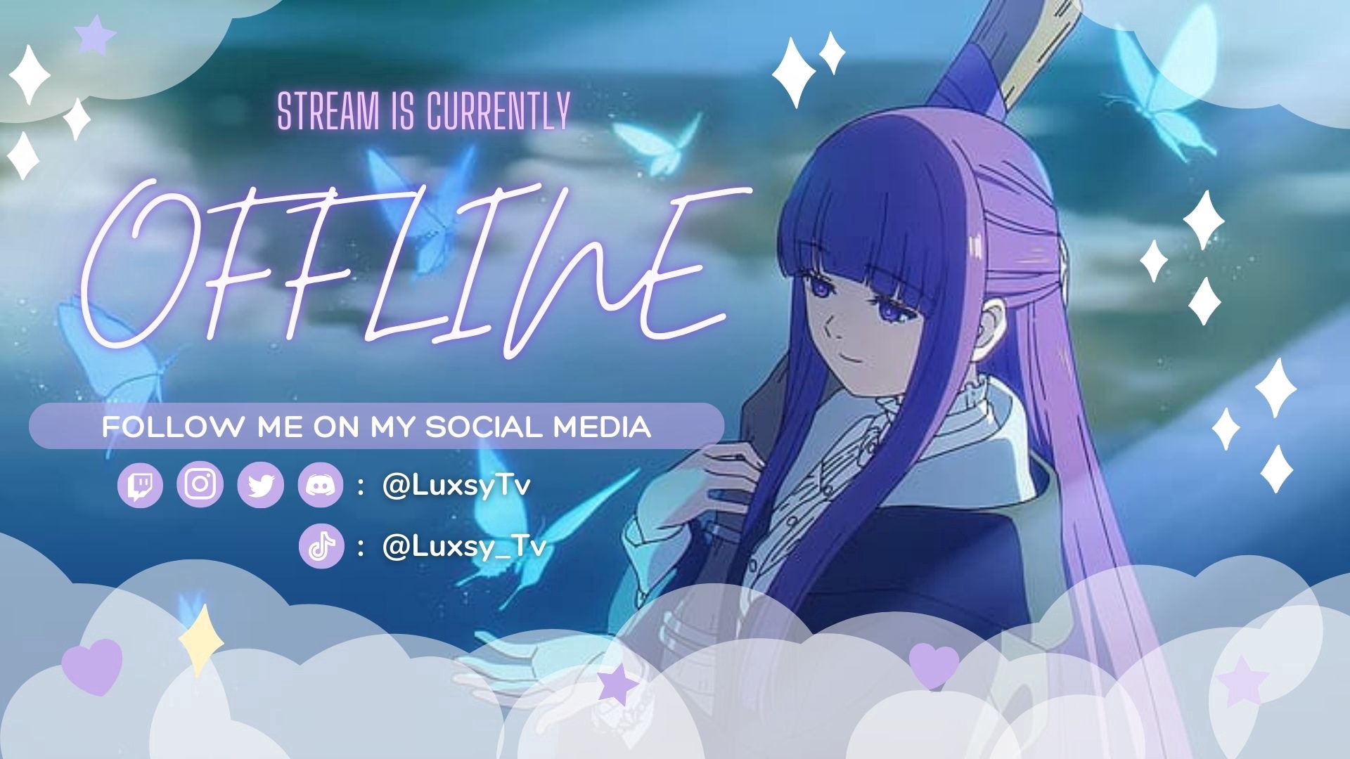 LuxsyTv Offline Background