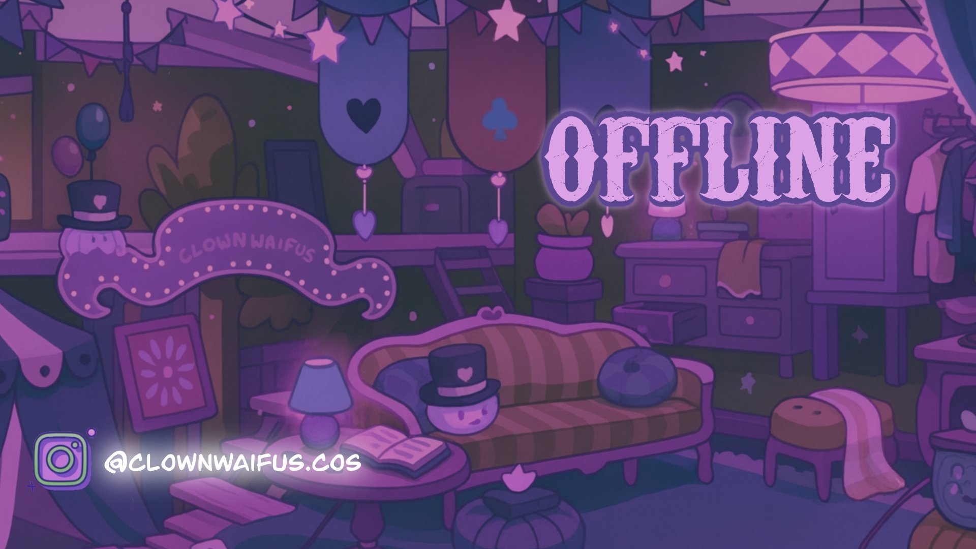 ClownWaifus Offline Background