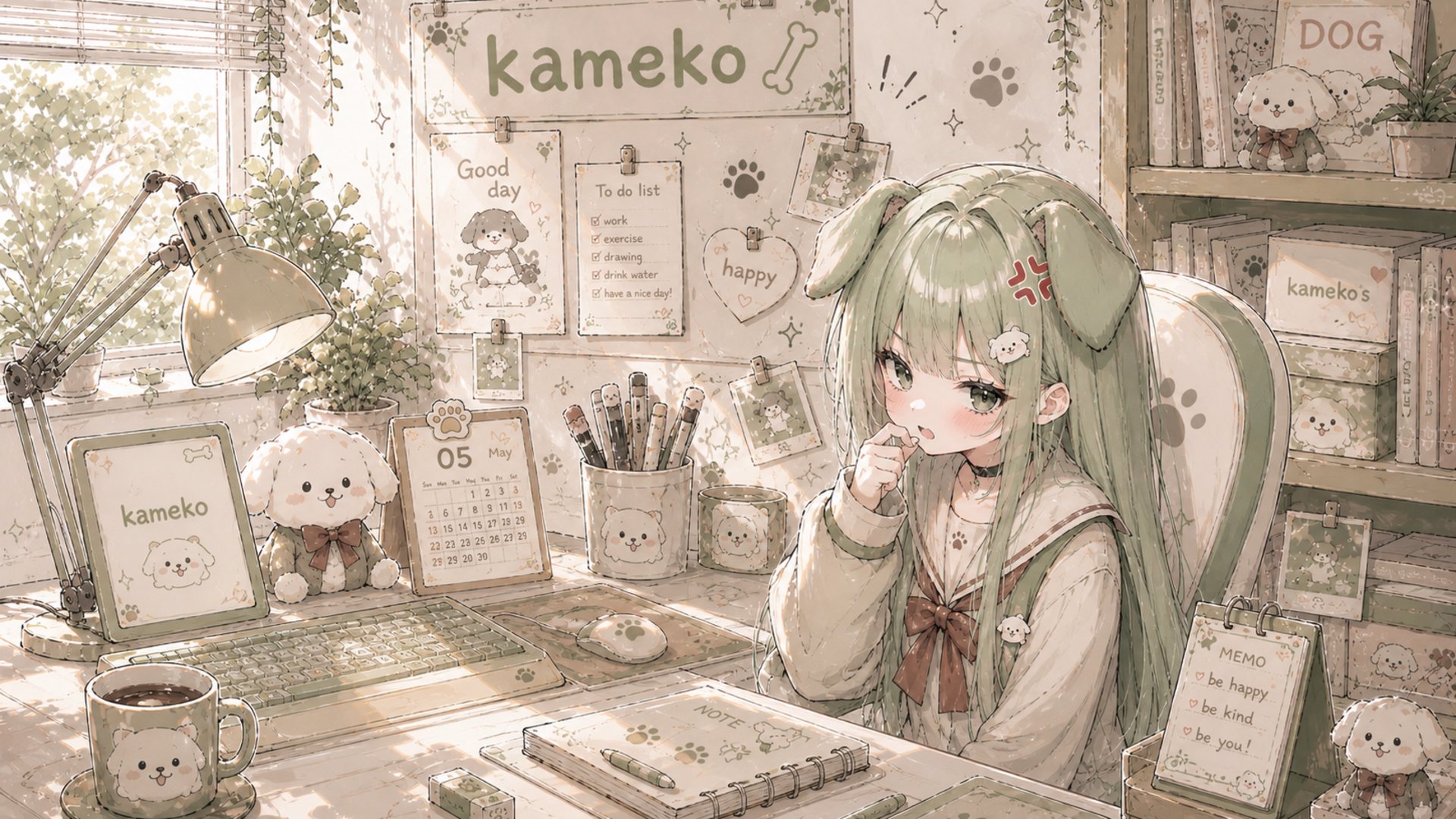 kameko3__ Offline Background
