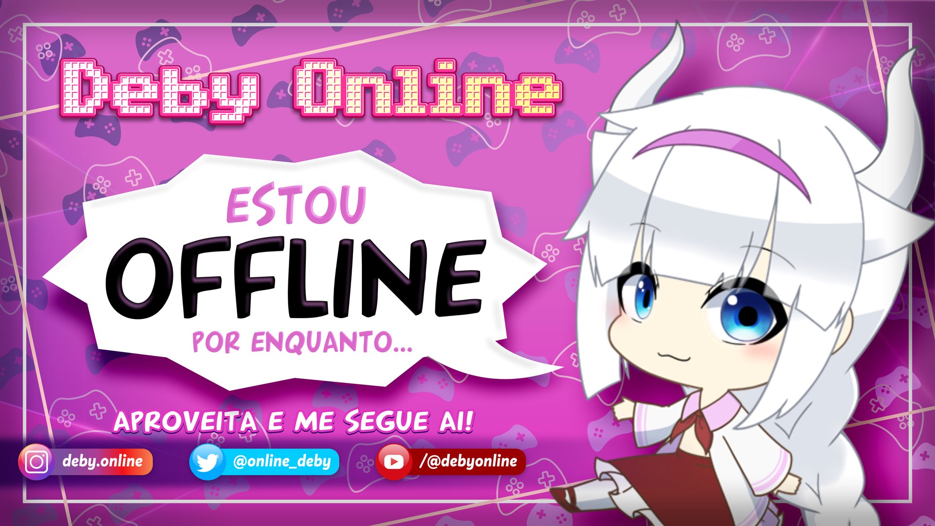 Deby_Online Offline Background