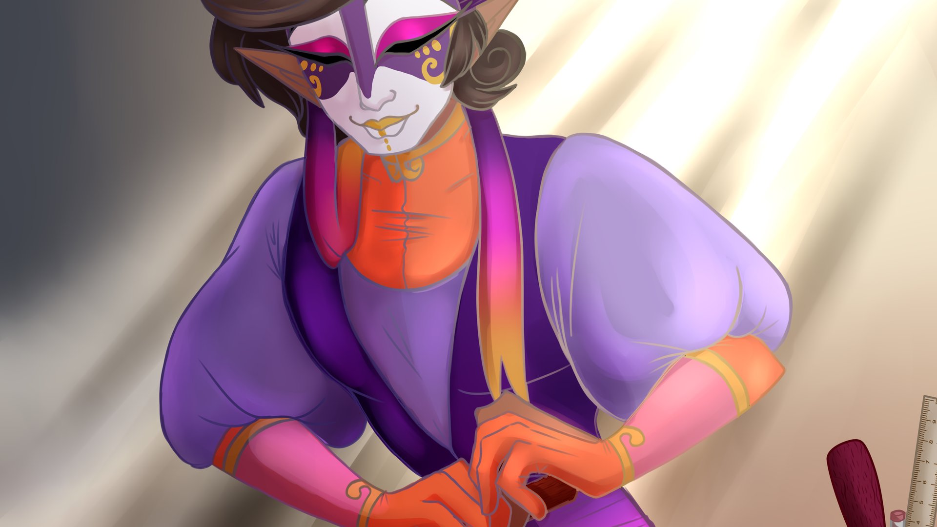 HappyMaskPrince Offline Background