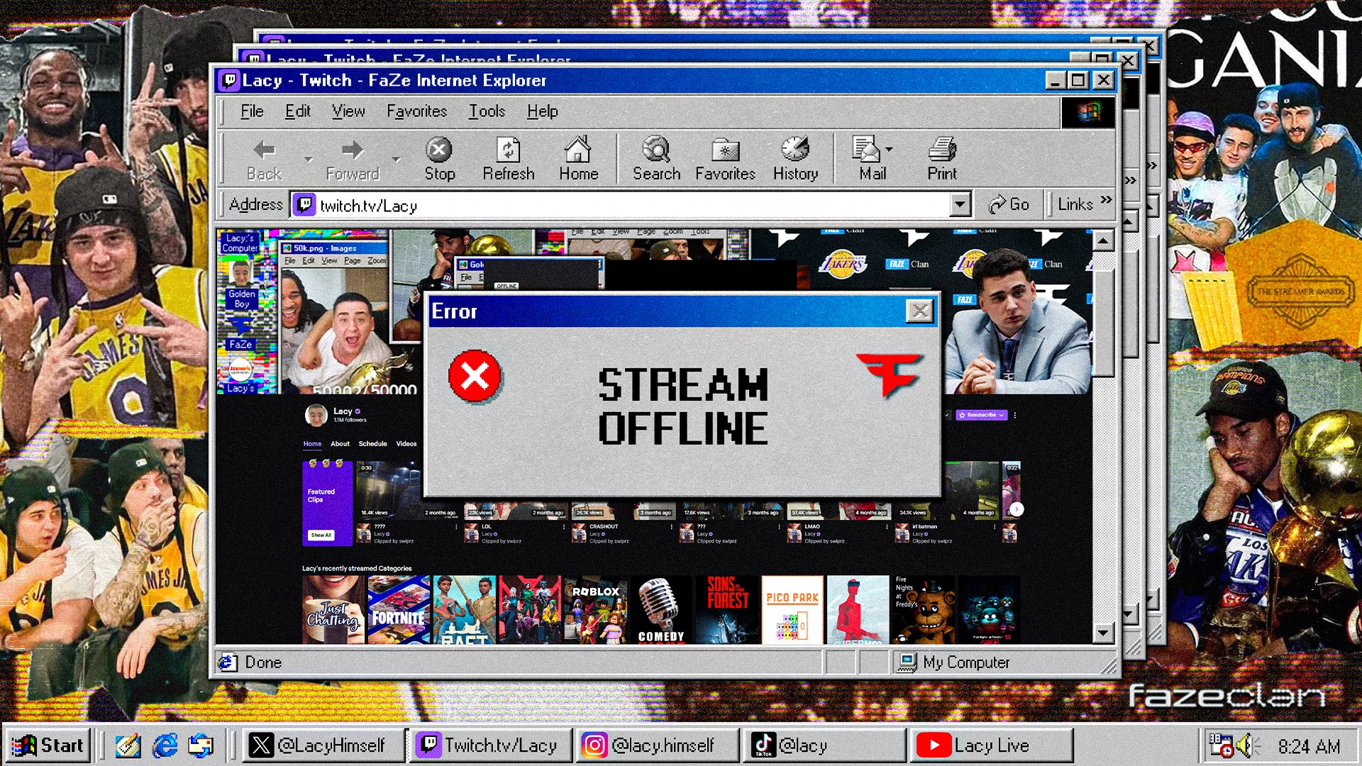 Lacy Offline Background