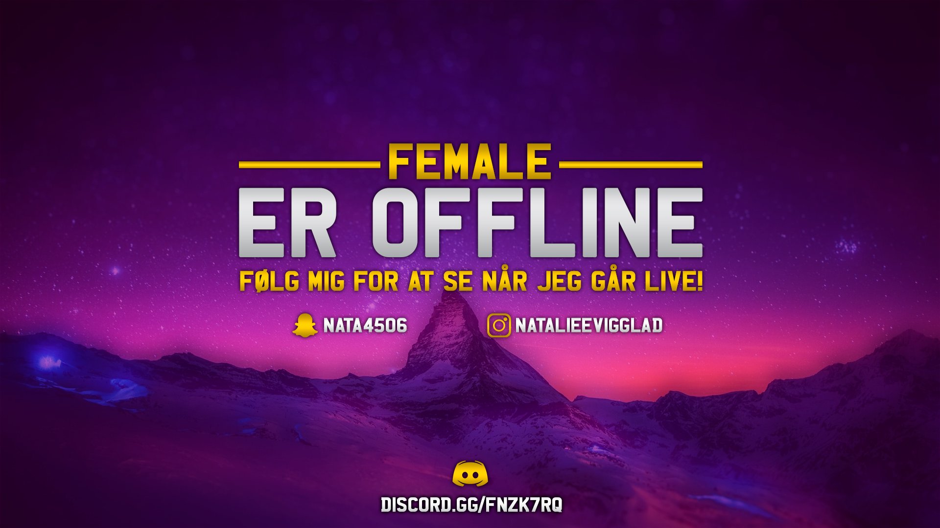Femalen Offline Background