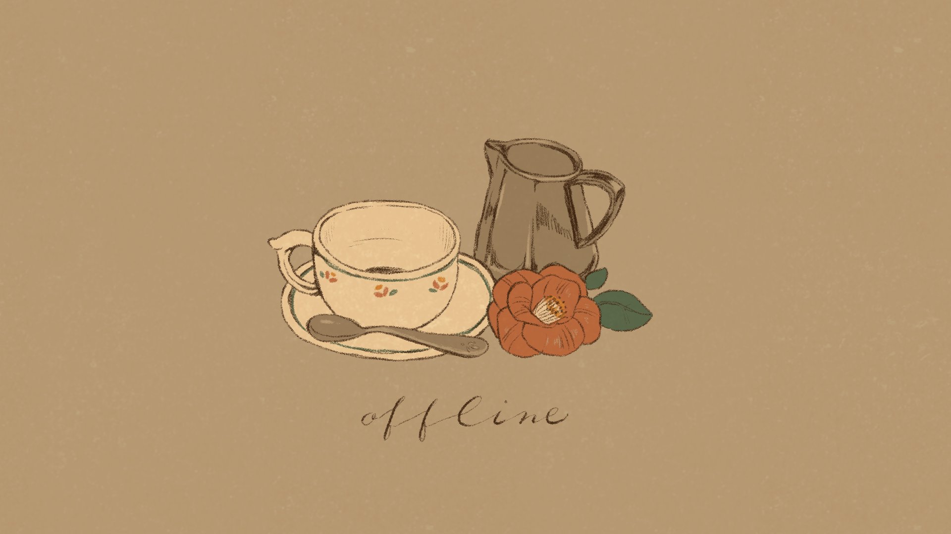 papi_apricot Offline Background