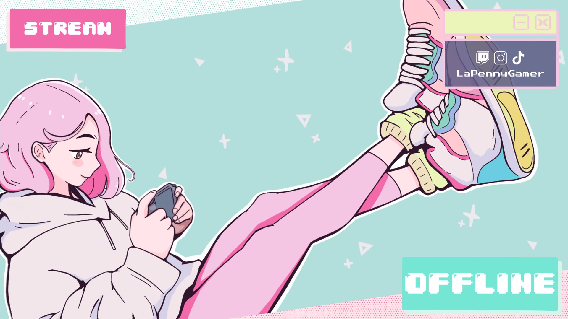 LaPennyGamer Offline Background