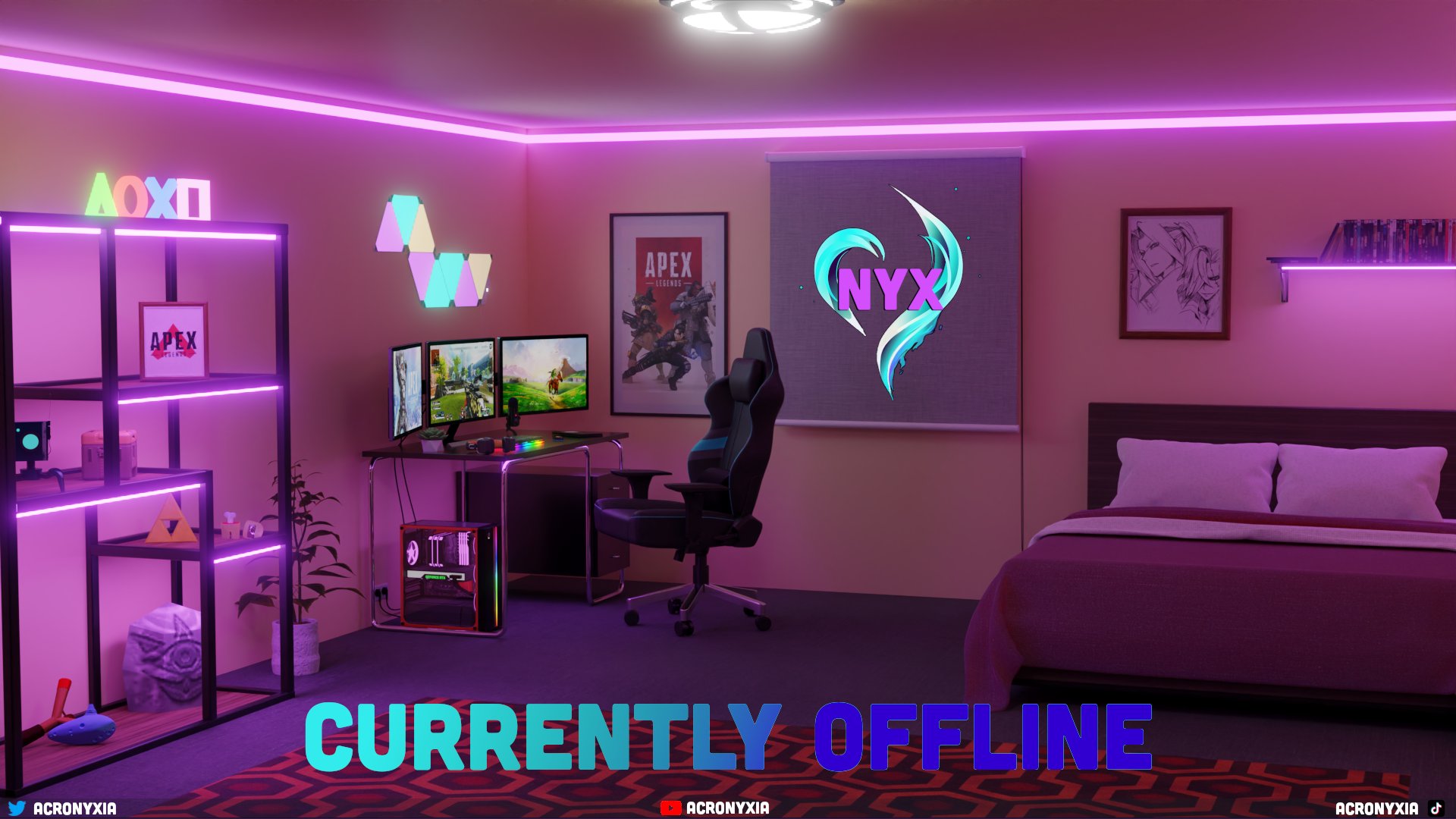 Acronyxia Offline Background