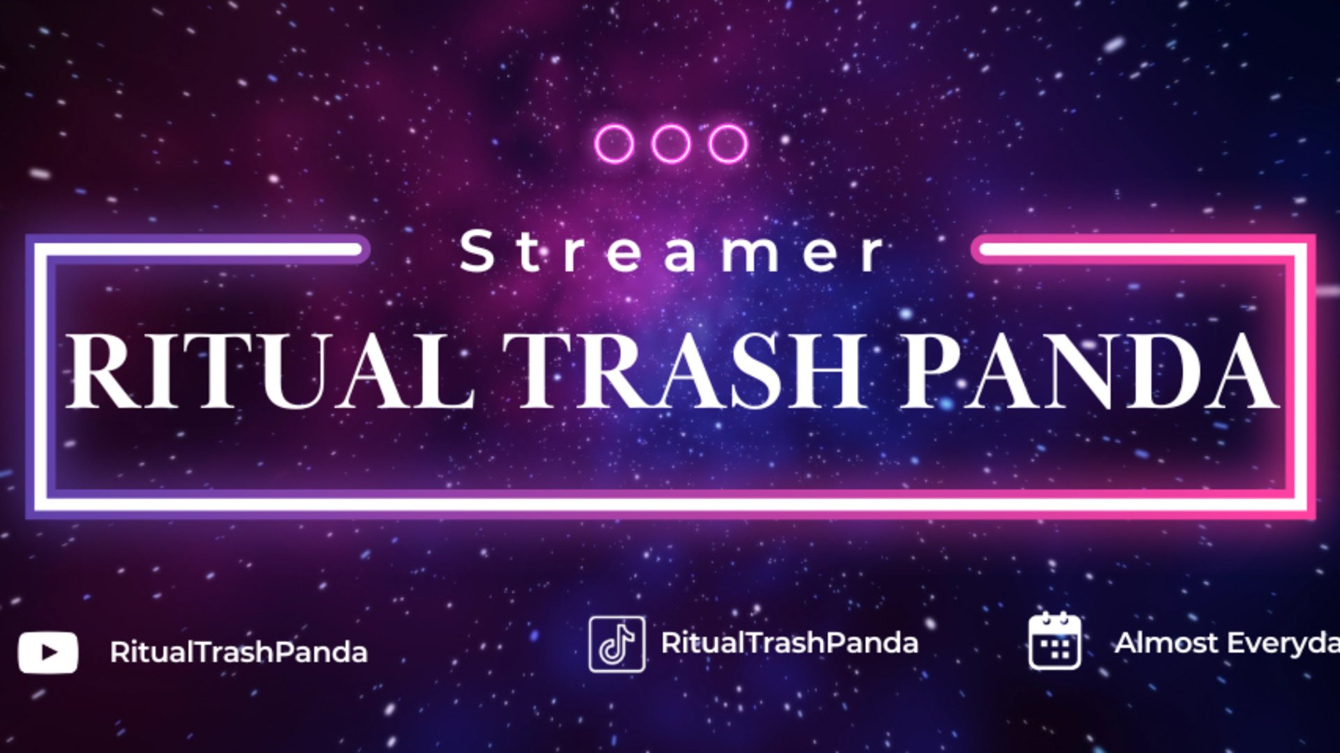 RitualTrashPanda Offline Background