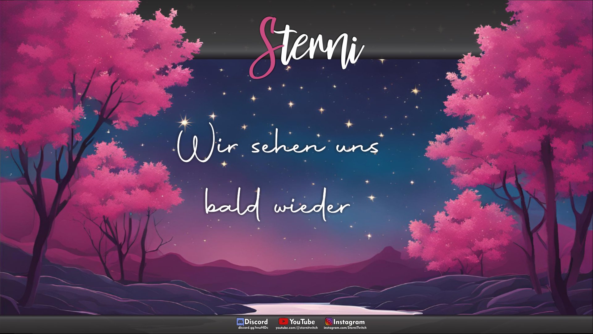 SterniTwitch Offline Background