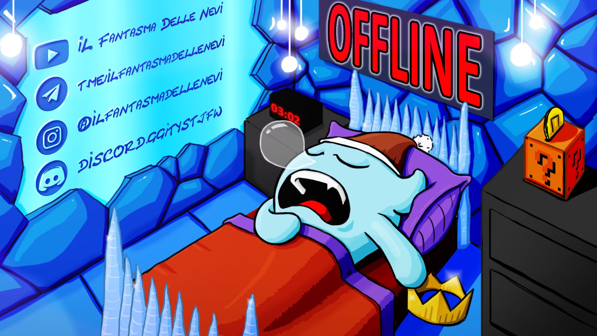 iLFantasmaDelleNevi Offline Background