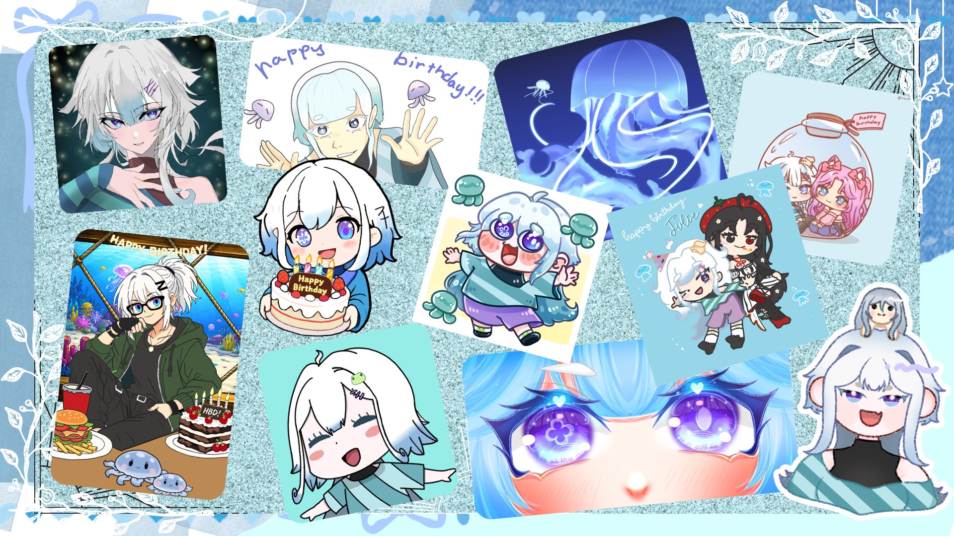 julieehere Offline Background