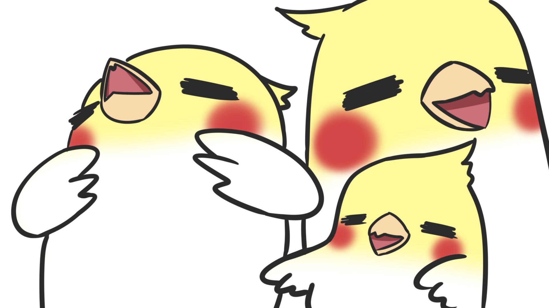 月半奚鳥 Offline Background