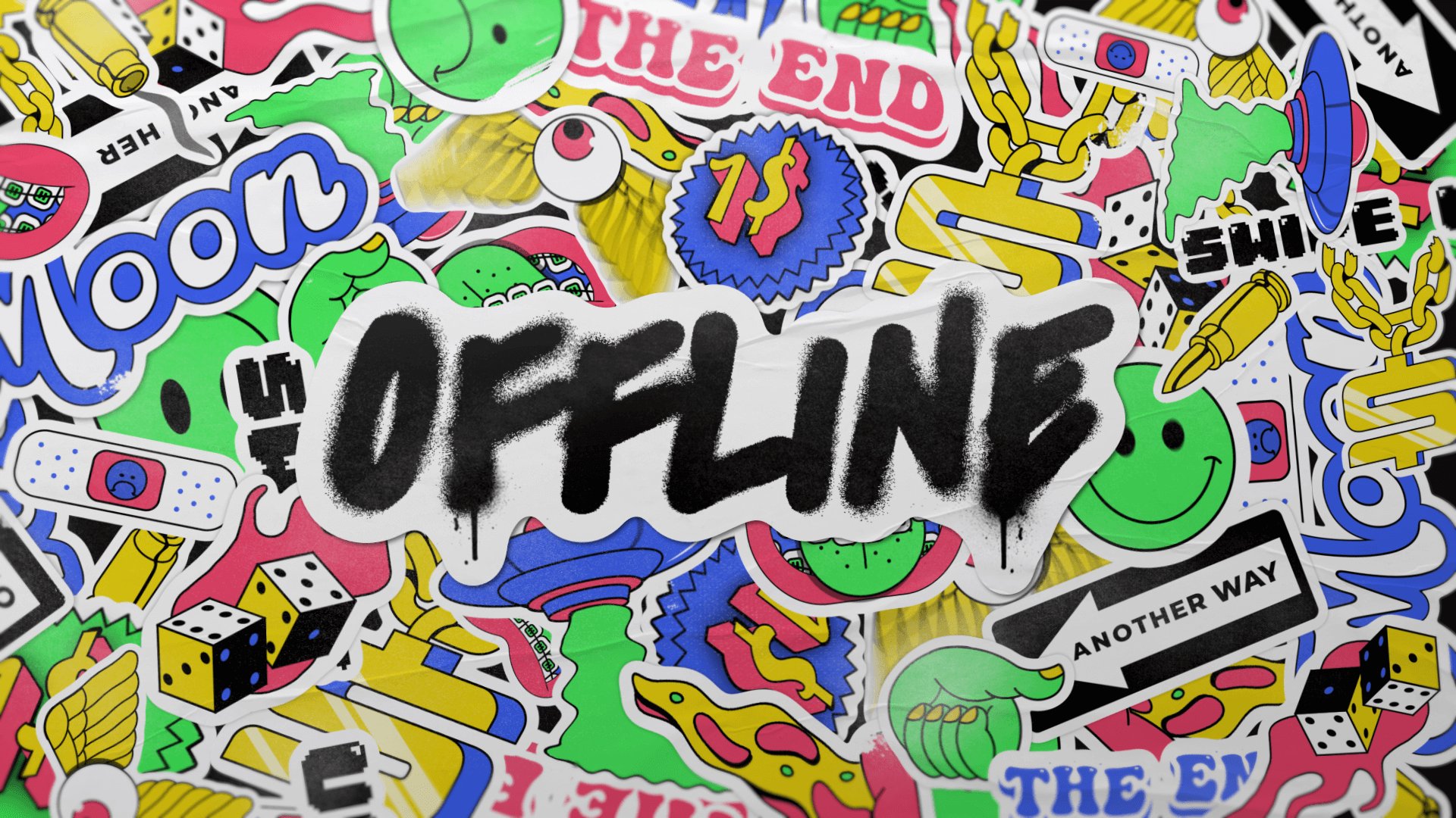NickyJamesTV Offline Background