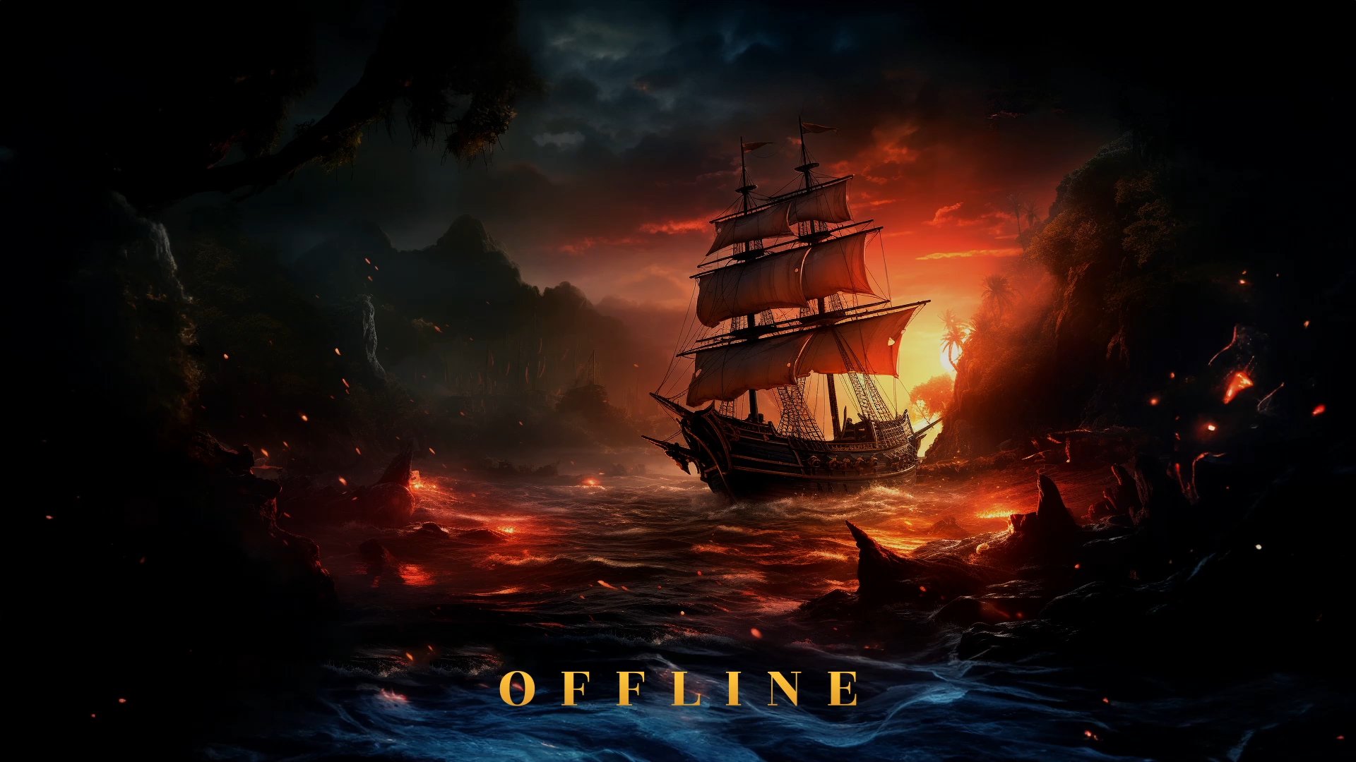 リアン船長 Offline Background
