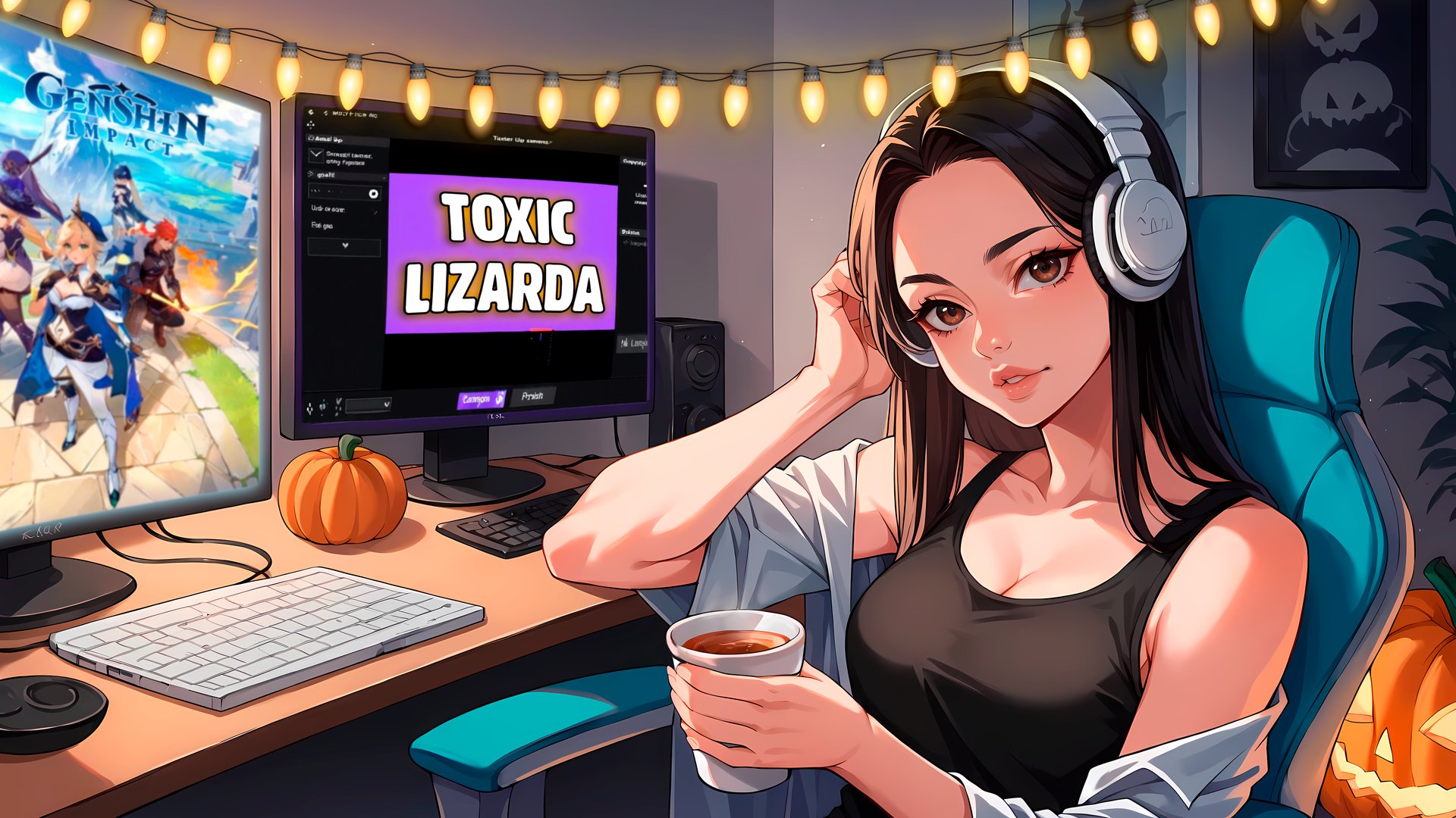 ToxicLizarda Offline Background