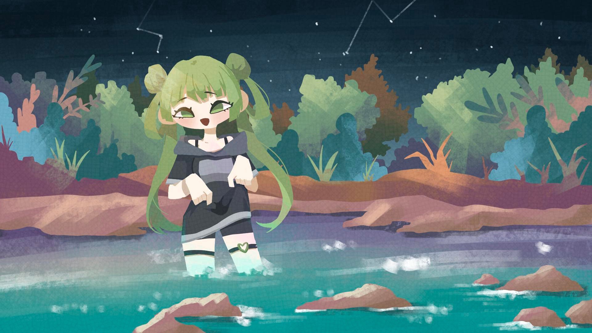 小森ヴぉヴぉ Offline Background