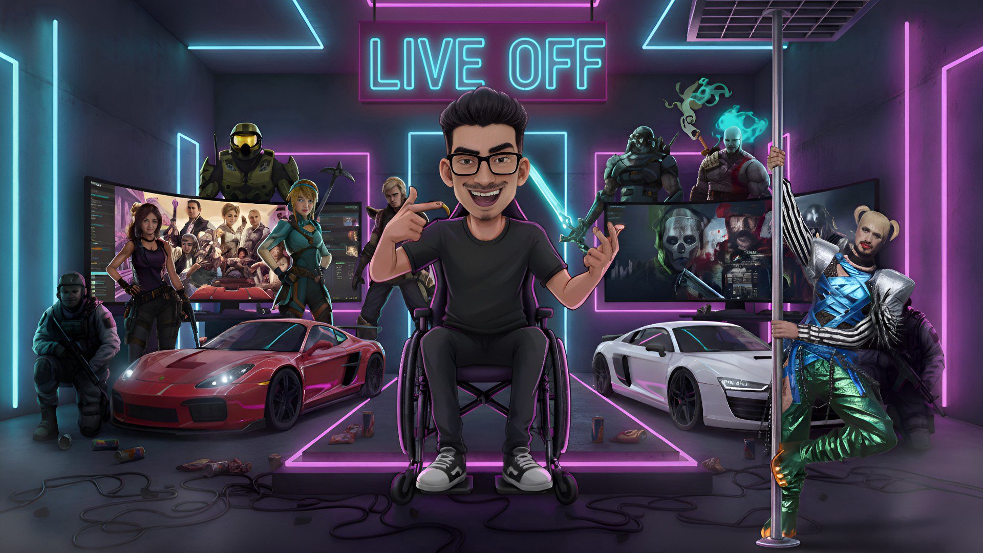 AleijaTV Offline Background