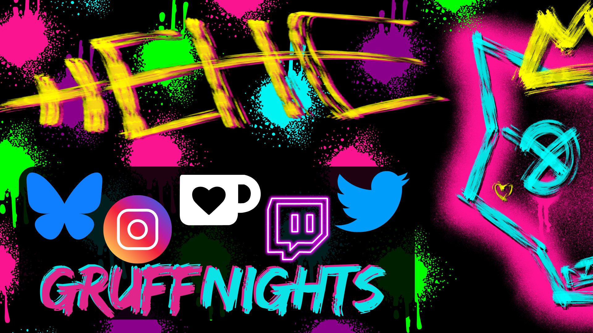 GruffNights Offline Background