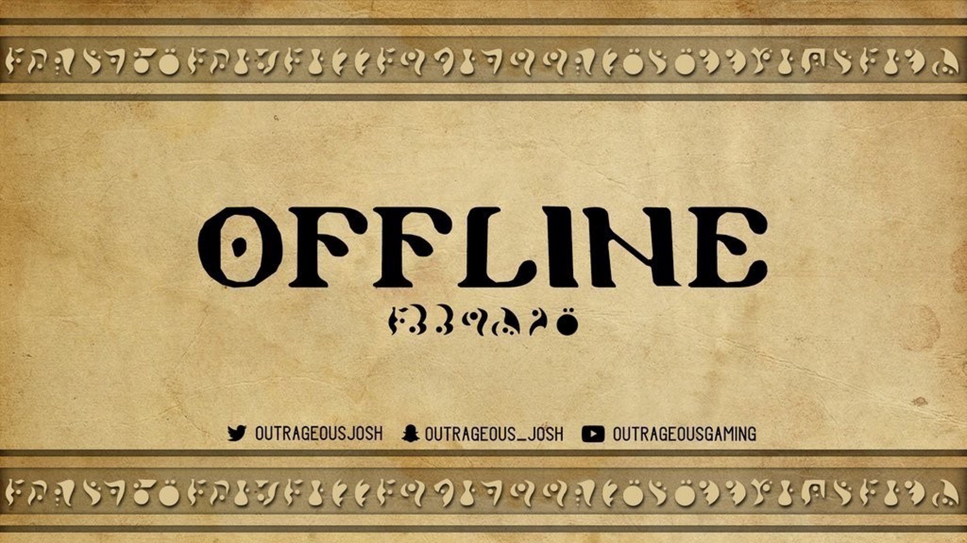 OutrageousJosh Offline Background