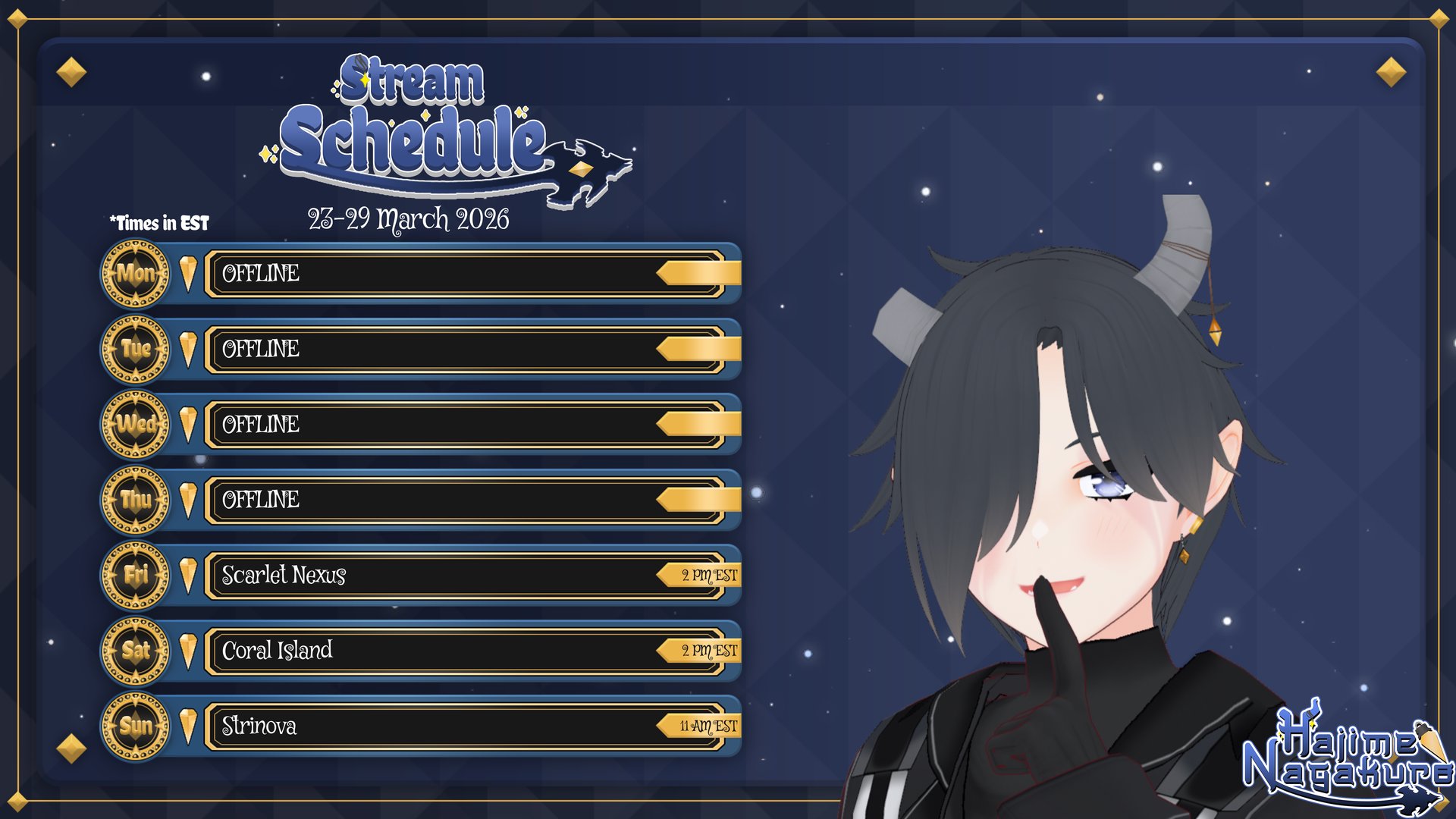 Hajime_Nagakuro Offline Background