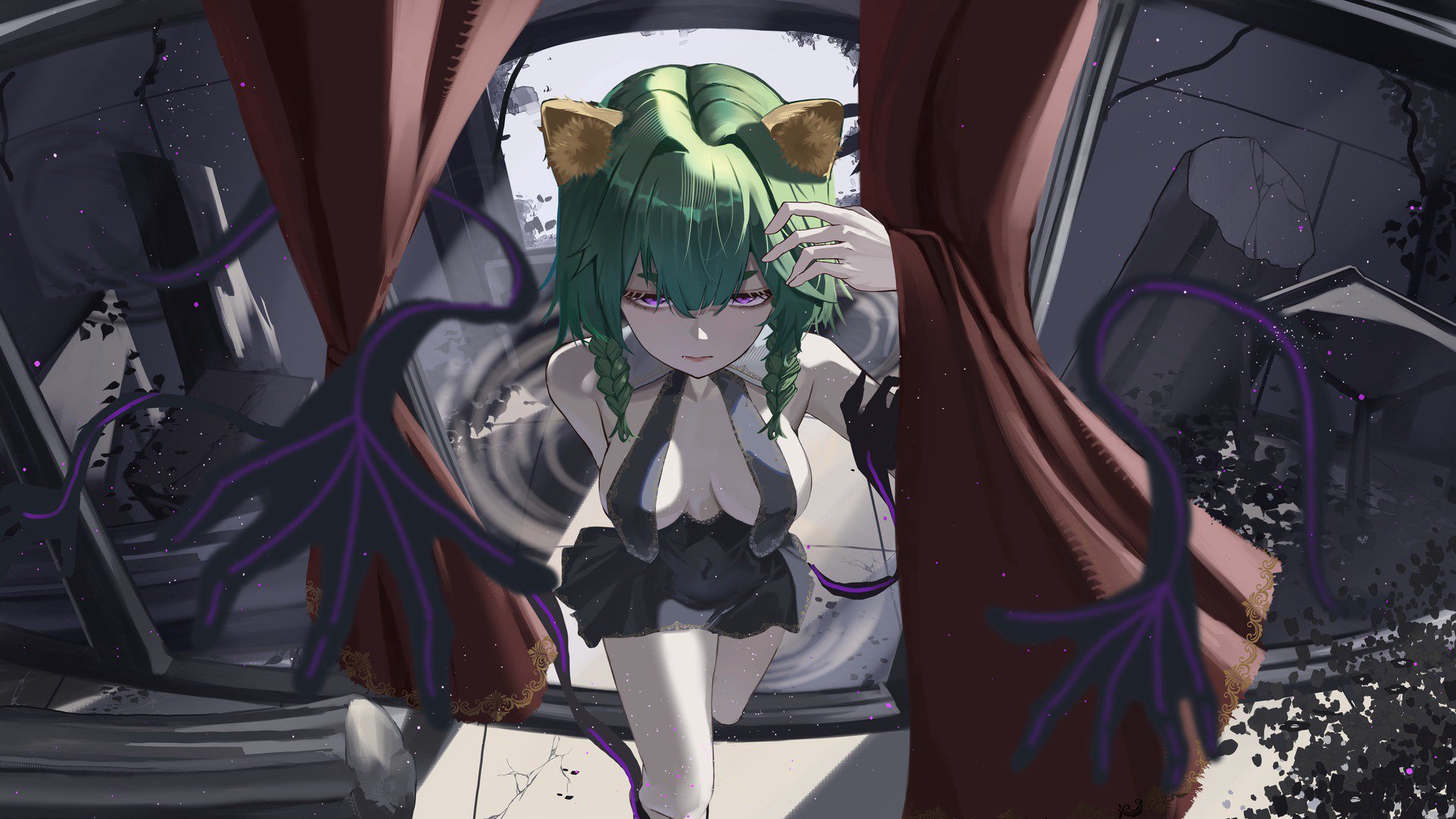 暖暖纖女 Offline Background