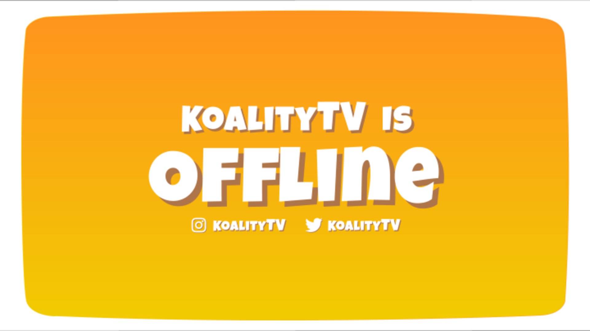 KoalityTV Offline Background
