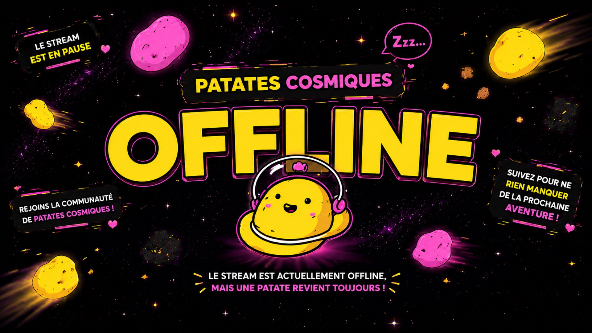 PatatesCosmiques Offline Background