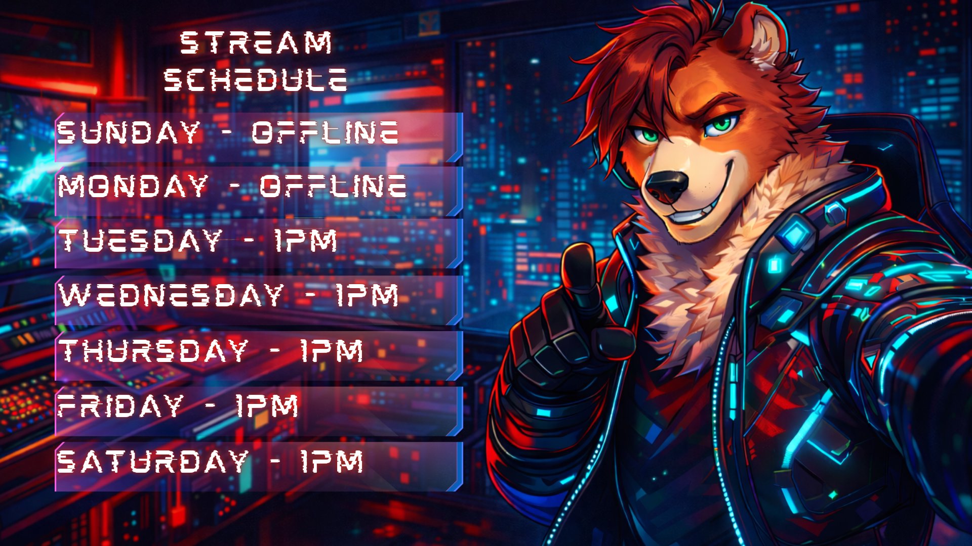 PapaBearFayne Offline Background