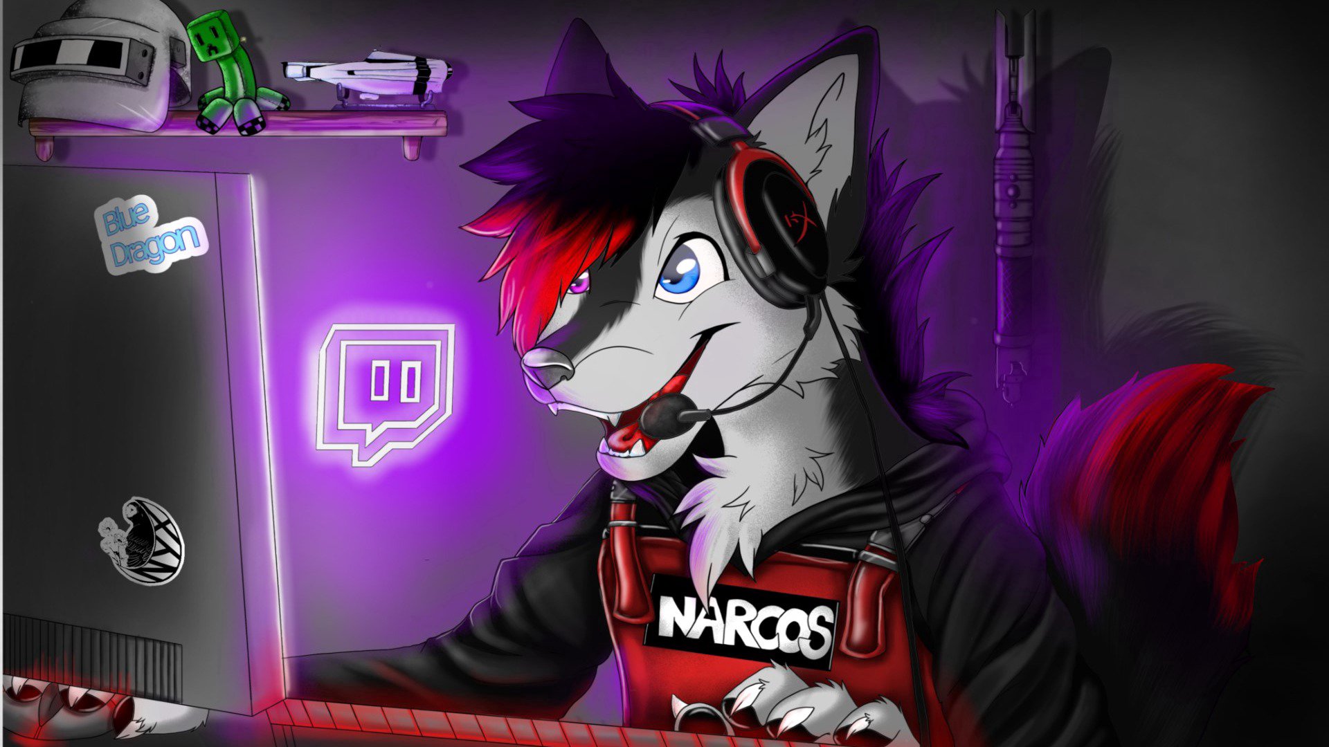 narcos_furry Offline Background