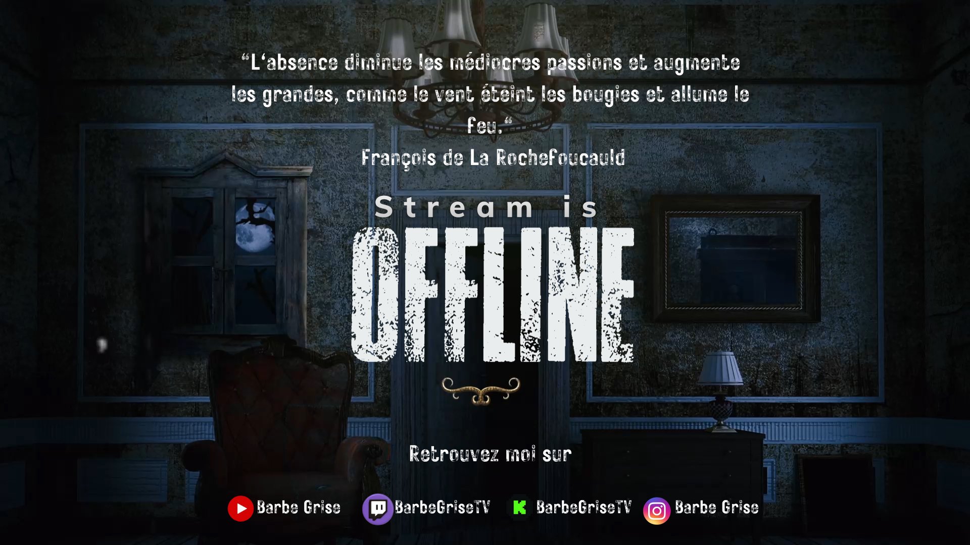 BarbeGriseTV Offline Background