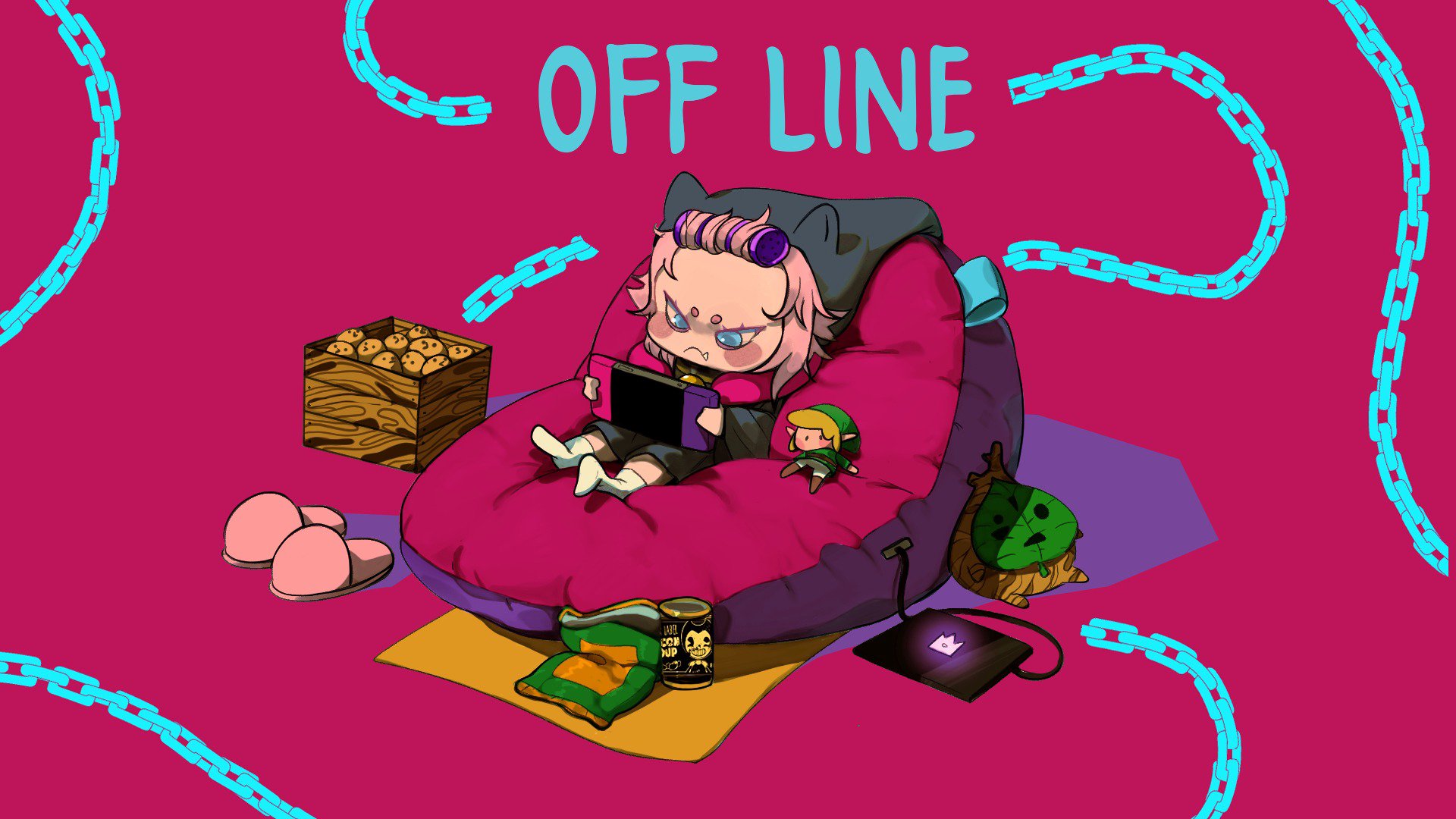 Ichi_Pomi Offline Background