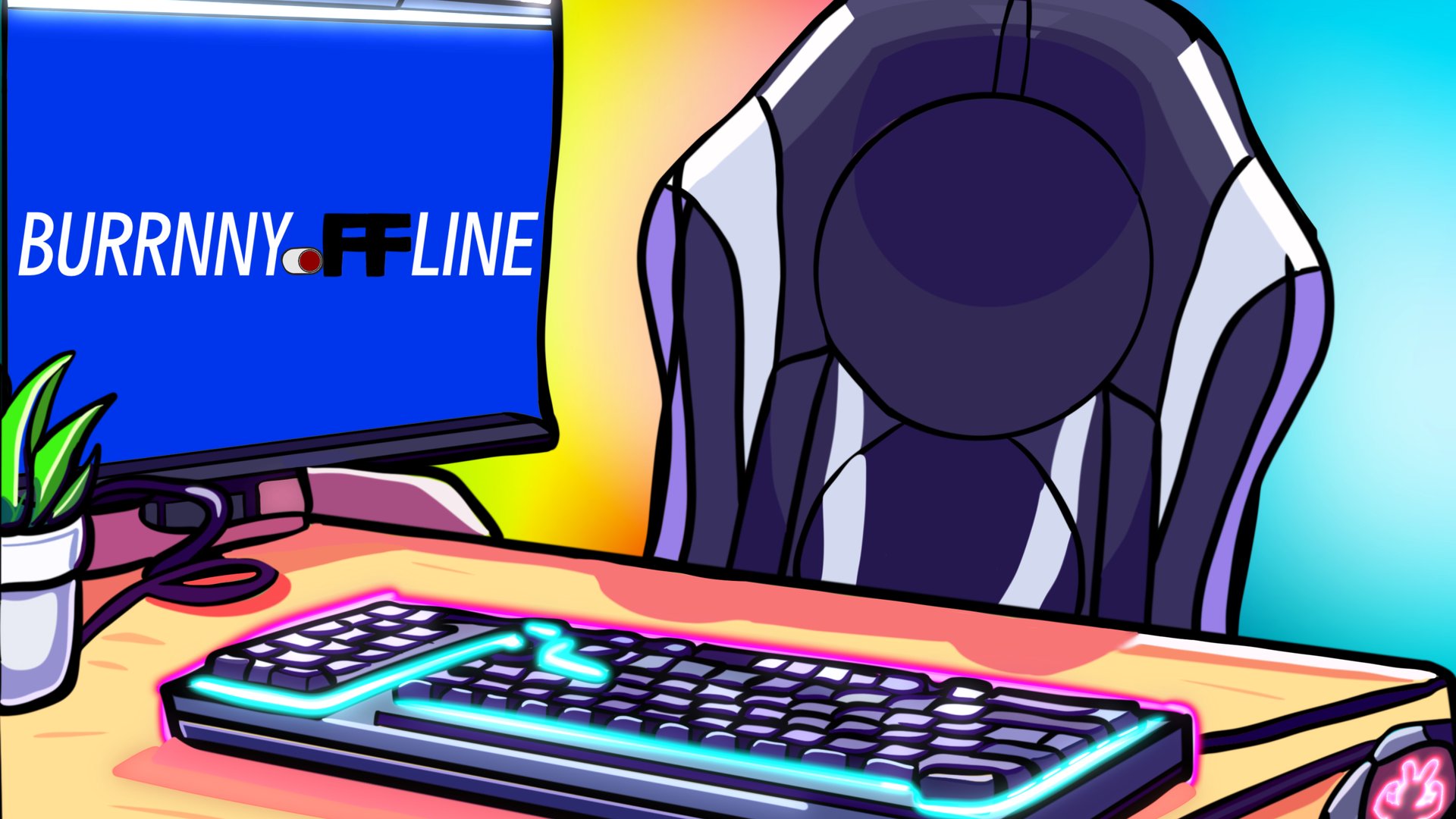 Burrnny Offline Background